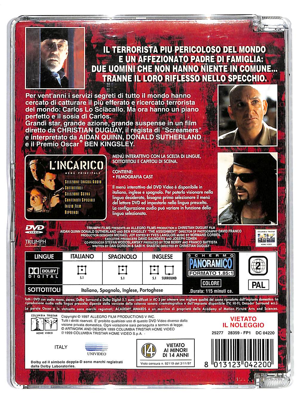 EBOND L'incarico SJB DVD DB669958