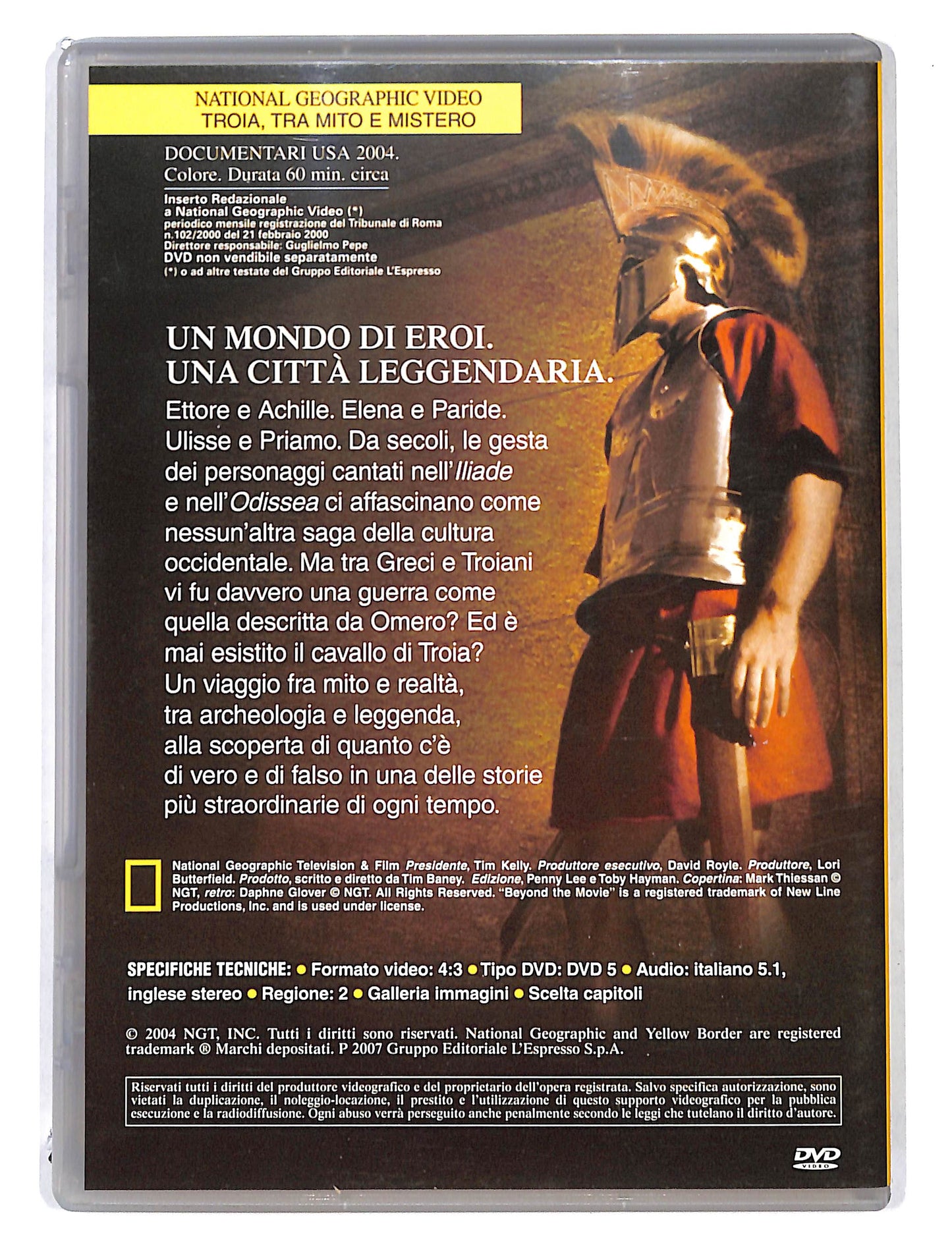 EBOND Troia tra mito e mistero vol.47 National Geographic DVD DB670121