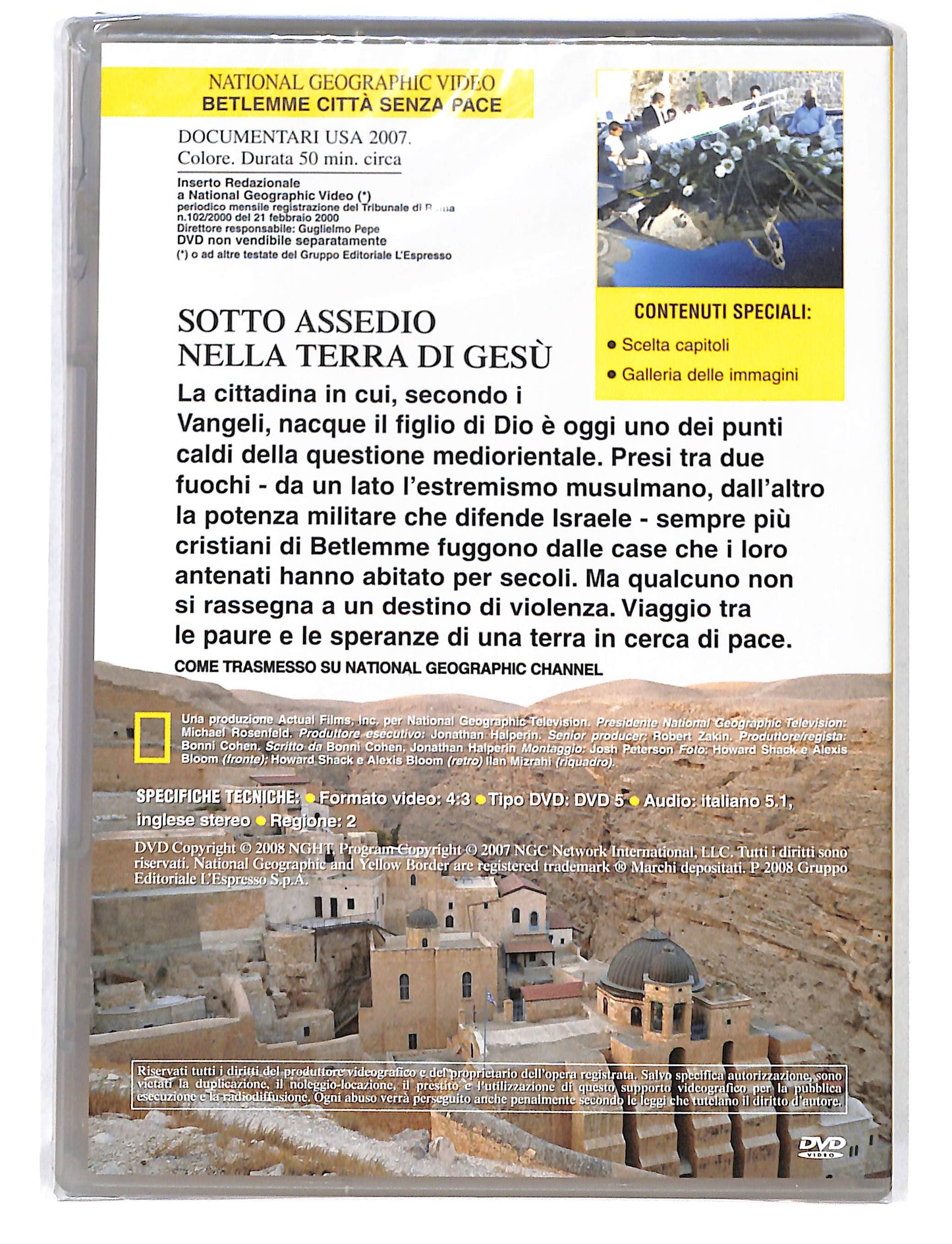 EBOND Betlemme citta senza pace vol.70 National Geographic DVD DB670123