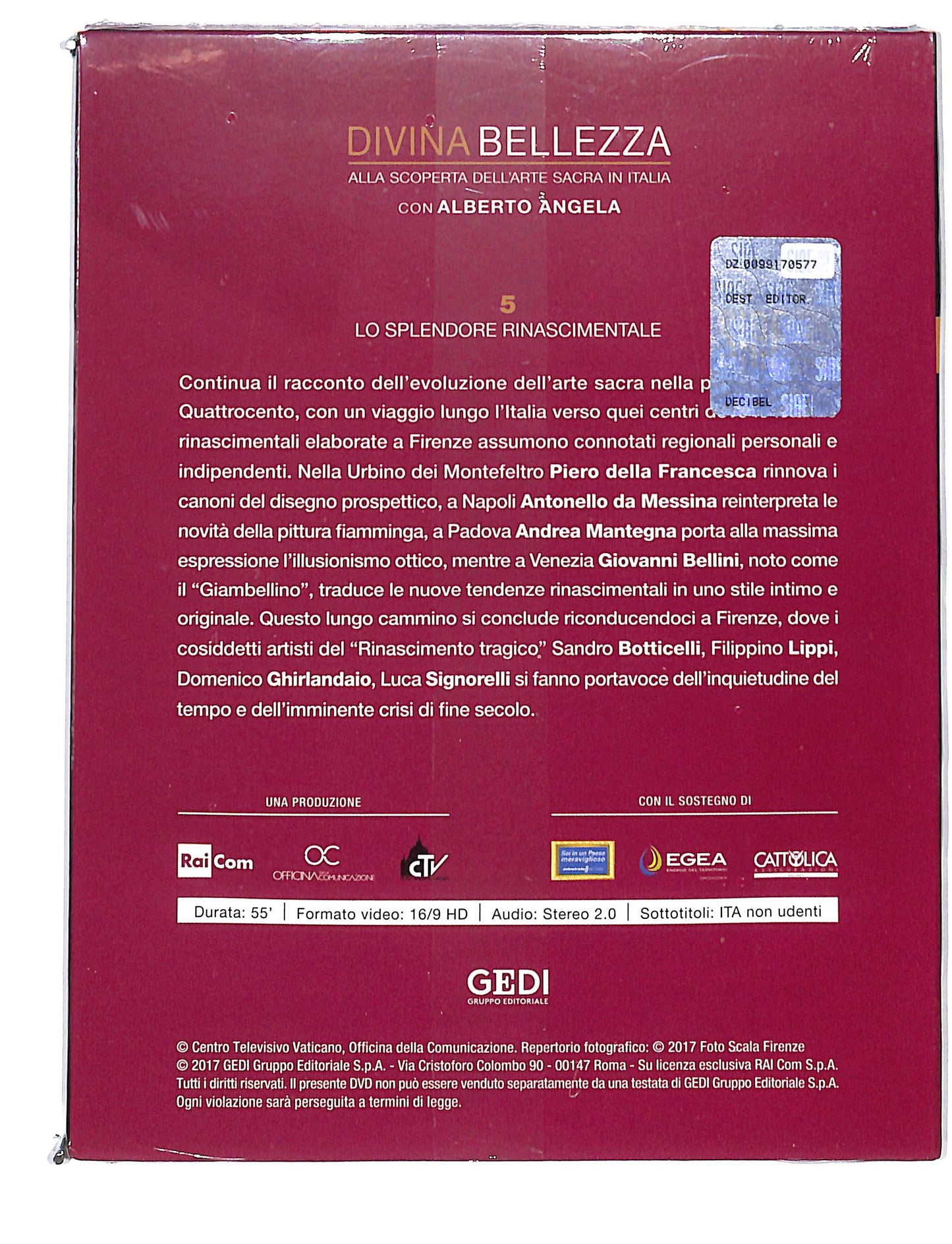 EBOND Divina Bellezza vol.5 lo splendore rinascimentale DVD DB670124