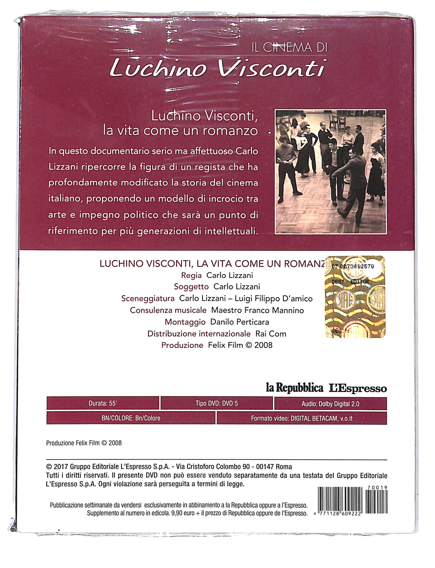 EBOND Luchino VIsconti la vita come un romanzo vol.19 EDITORIALE DVD DB670125