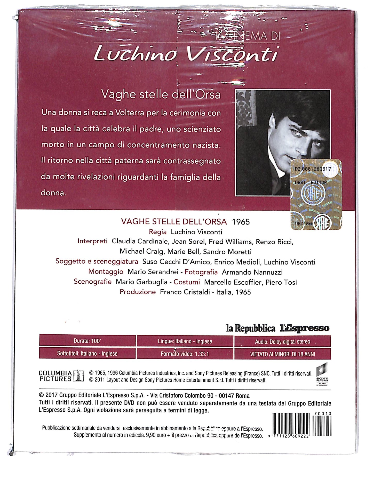 EBOND Luchino Visconti Vaghe stelle dell'orsa vol.10 EDITORIALE DVD DB670126