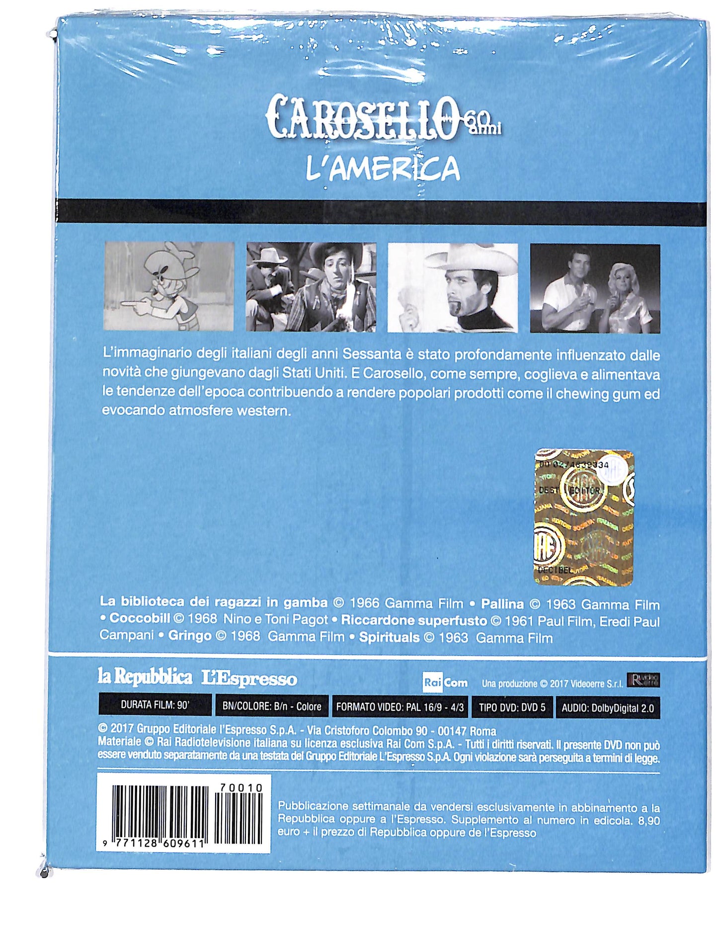EBOND Carosello vol 10 L'america EDITORIALE DVD DB670140