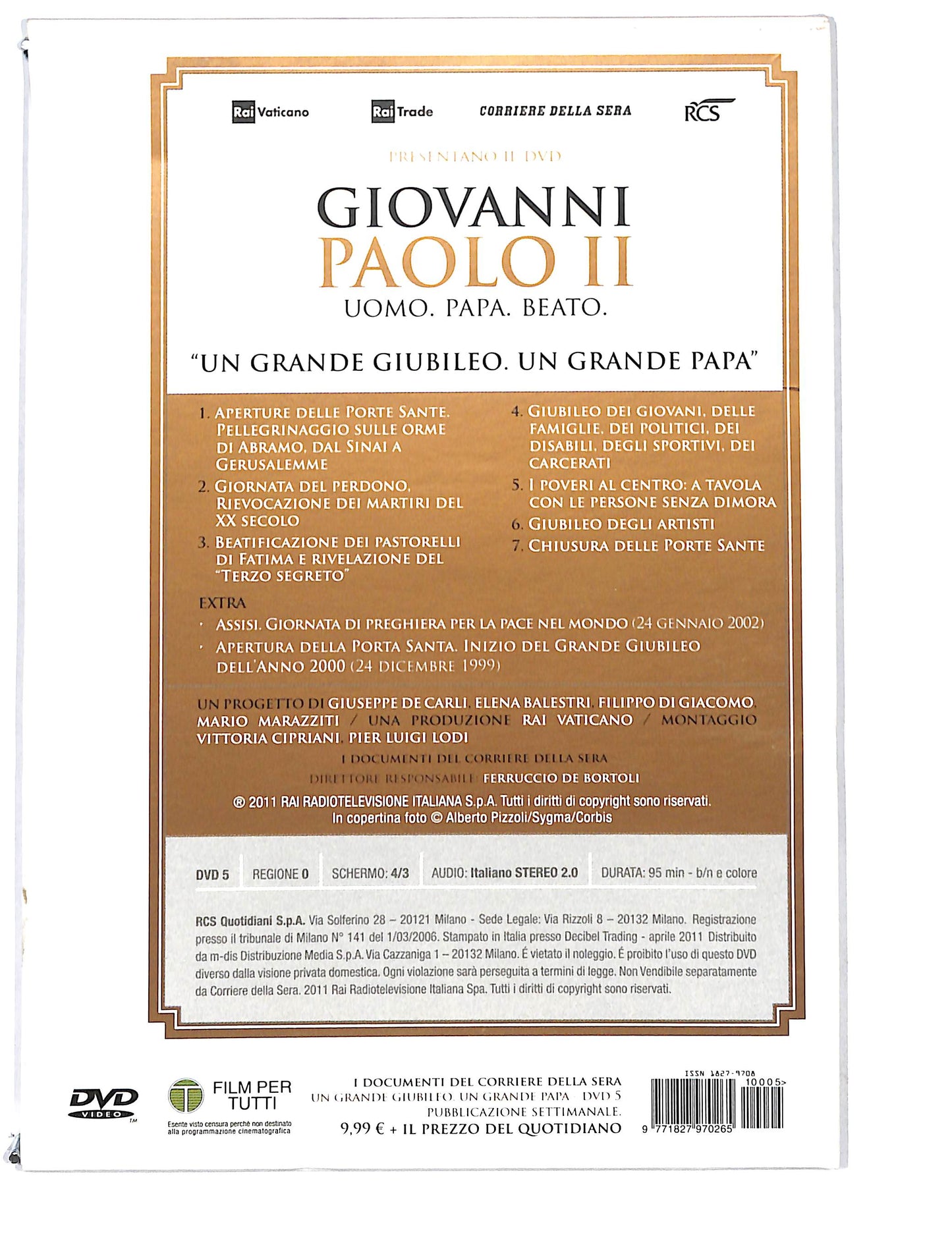 EBOND Giovanni Paolo II Vol.5 un grande Giubileo un grande Papa DVD DB670158