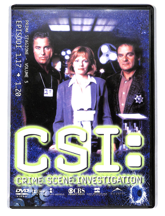 EBOND CSI prima stagione vol.5 episodi 1.17-1.20 DVD DB670166