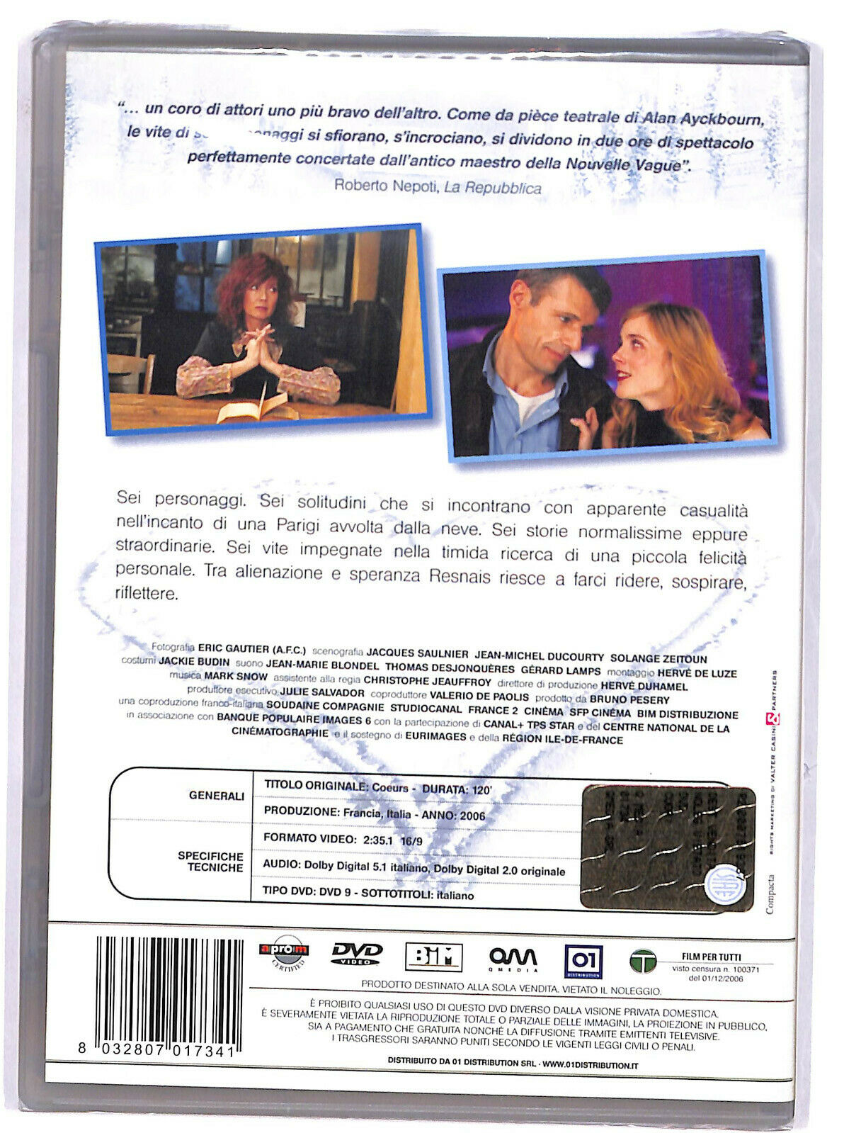 EBOND Cuori NOLEGGIO DVD DB670407