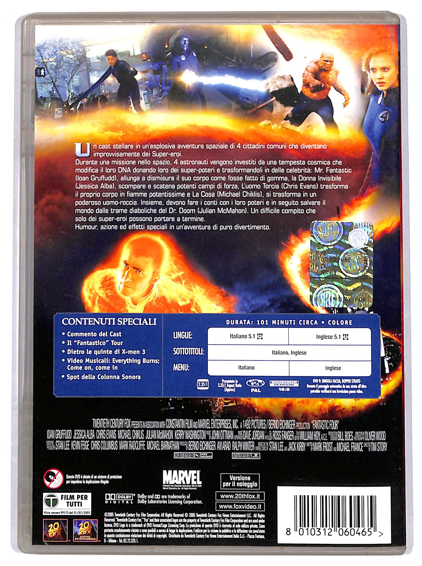 EBOND i fantastici 4 NOLEGGIO DVD DB670426