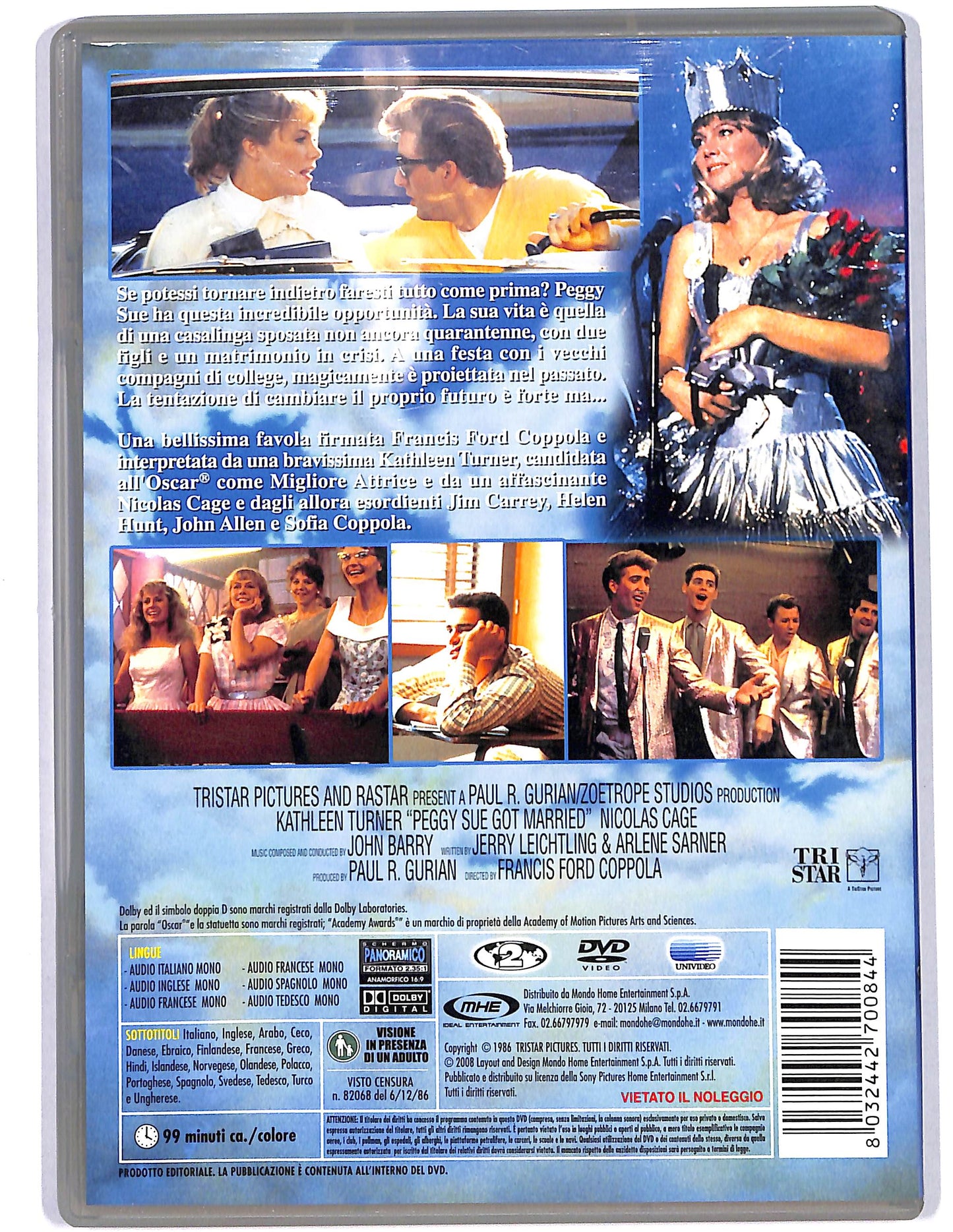 EBOND Peggy Sue si e sposata DVD DB670802