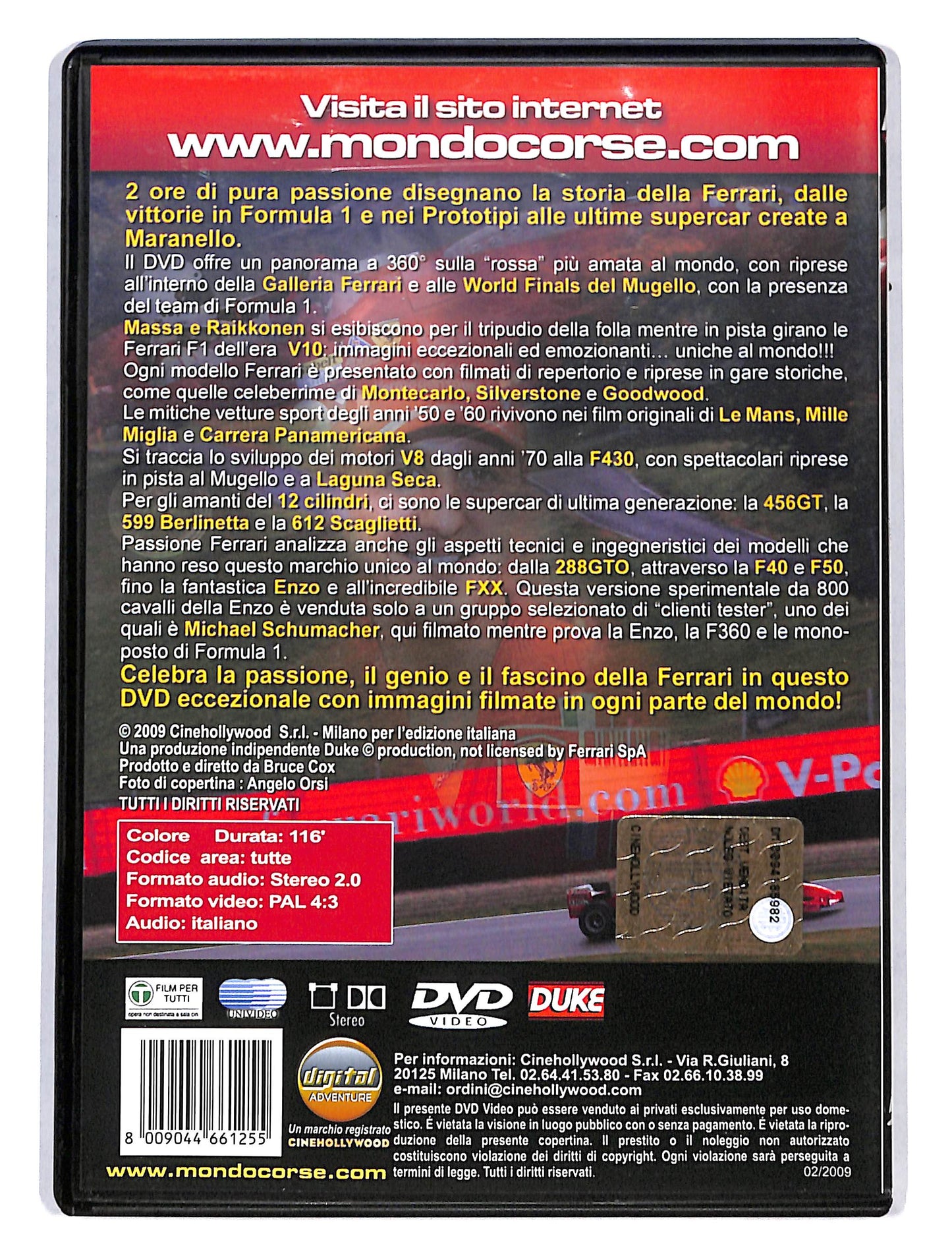EBOND Passione Ferrari DVD DB671148