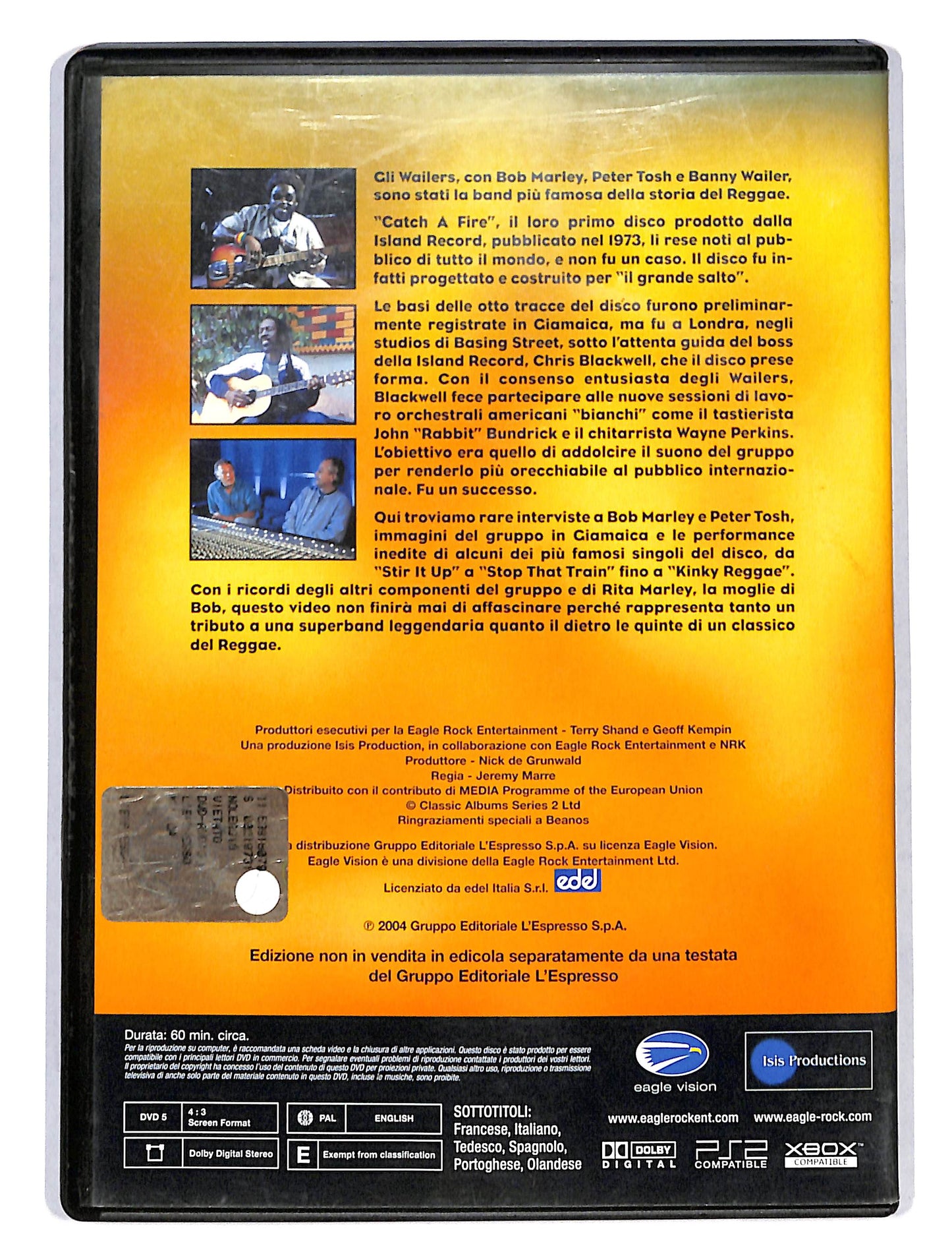 EBOND Bob Marley & The Wailers - Catch A Fire Classic Albums DVD DB671151