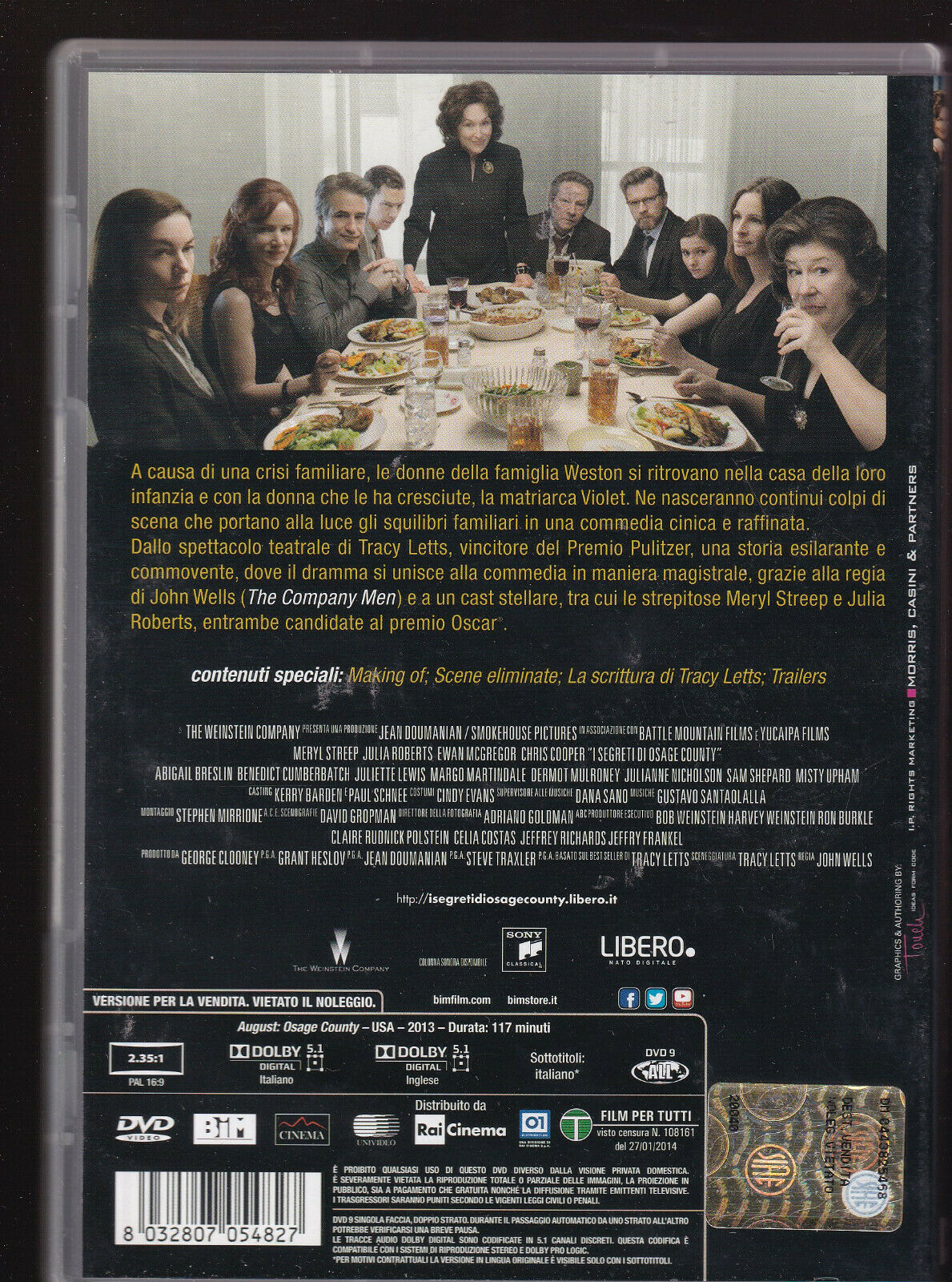 EBOND i Segreti Di Osage County DVD DB671405