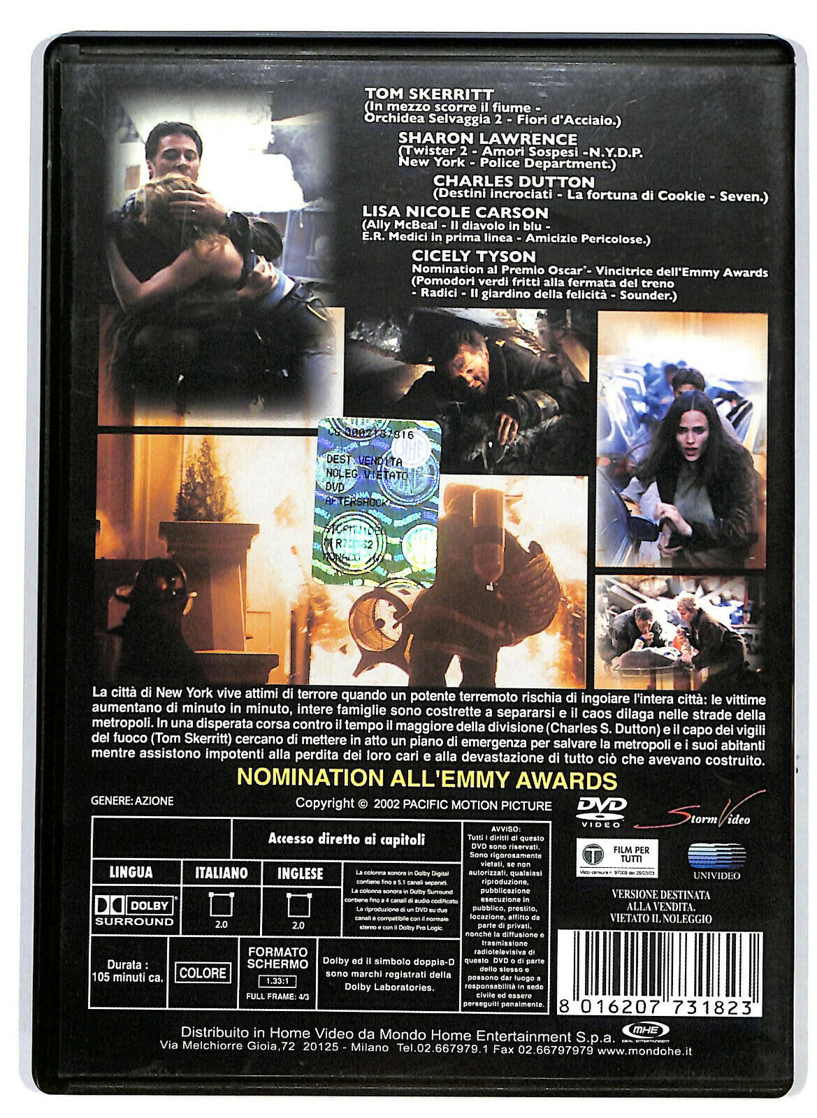 EBOND Aftershock DVD DB671420