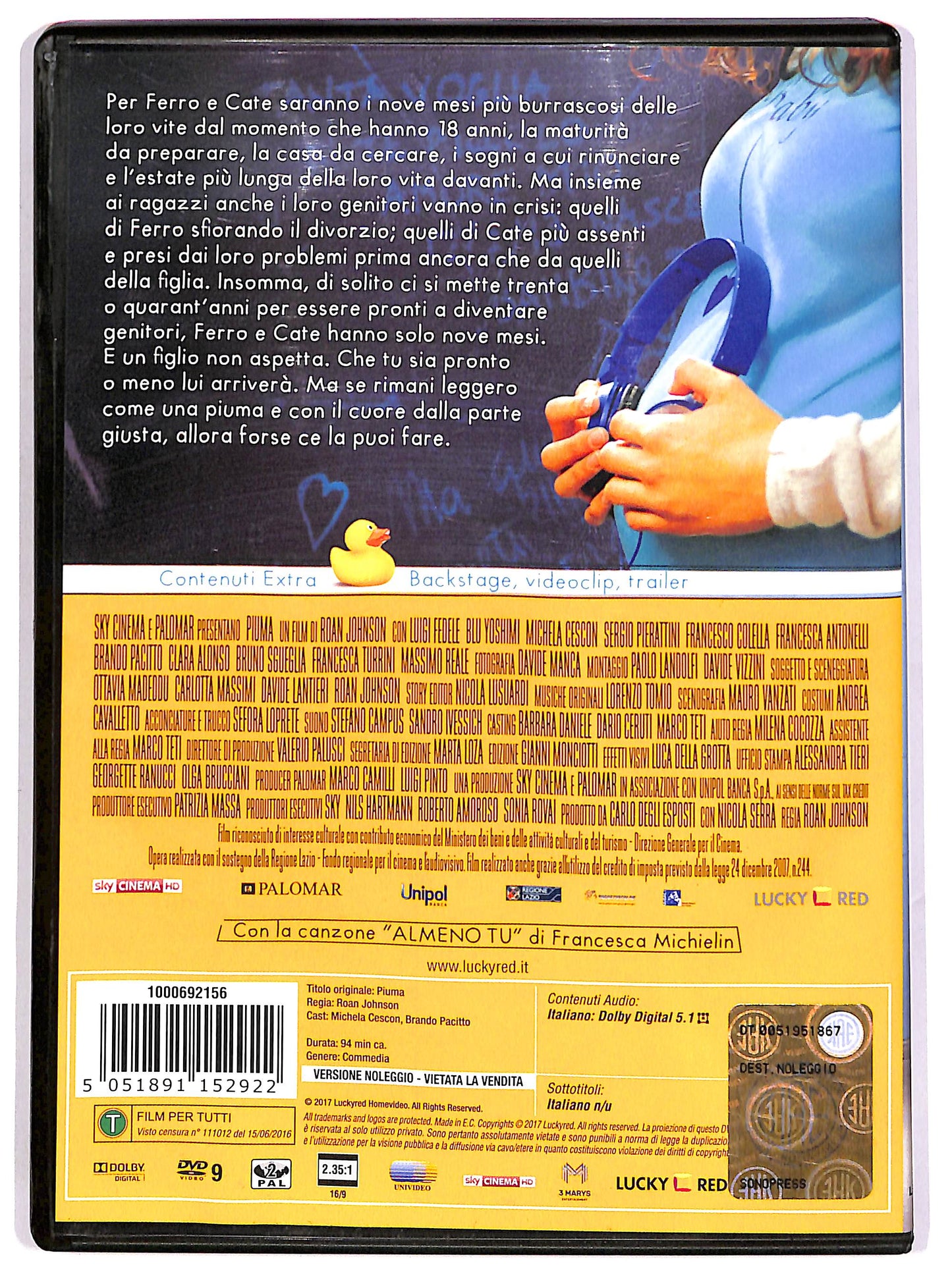 EBOND Piuma NOLEGGIO DVD DB671465