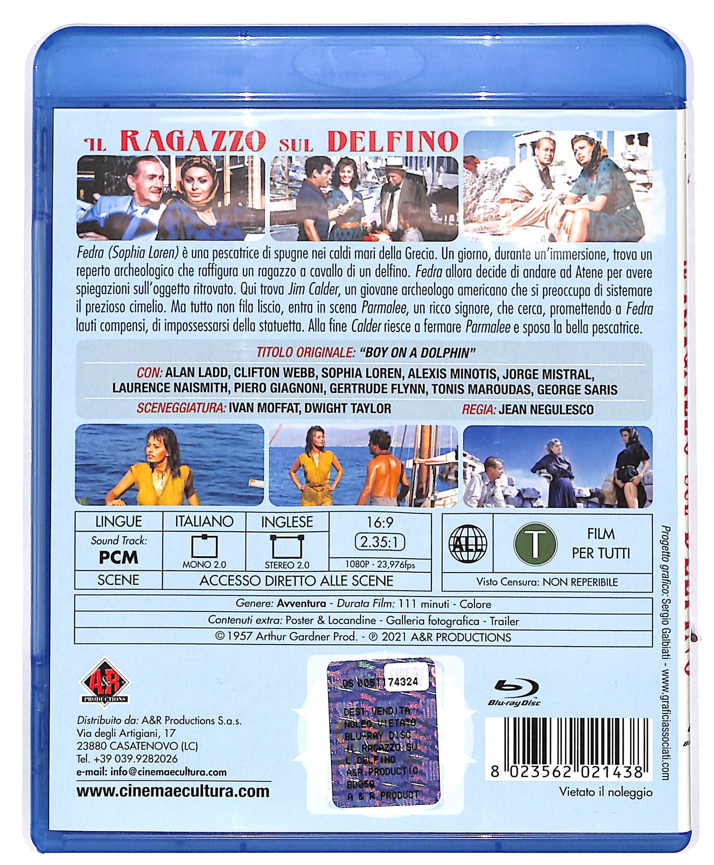 EBOND Il Ragazzo Sul Delfino BLURAY DB671610