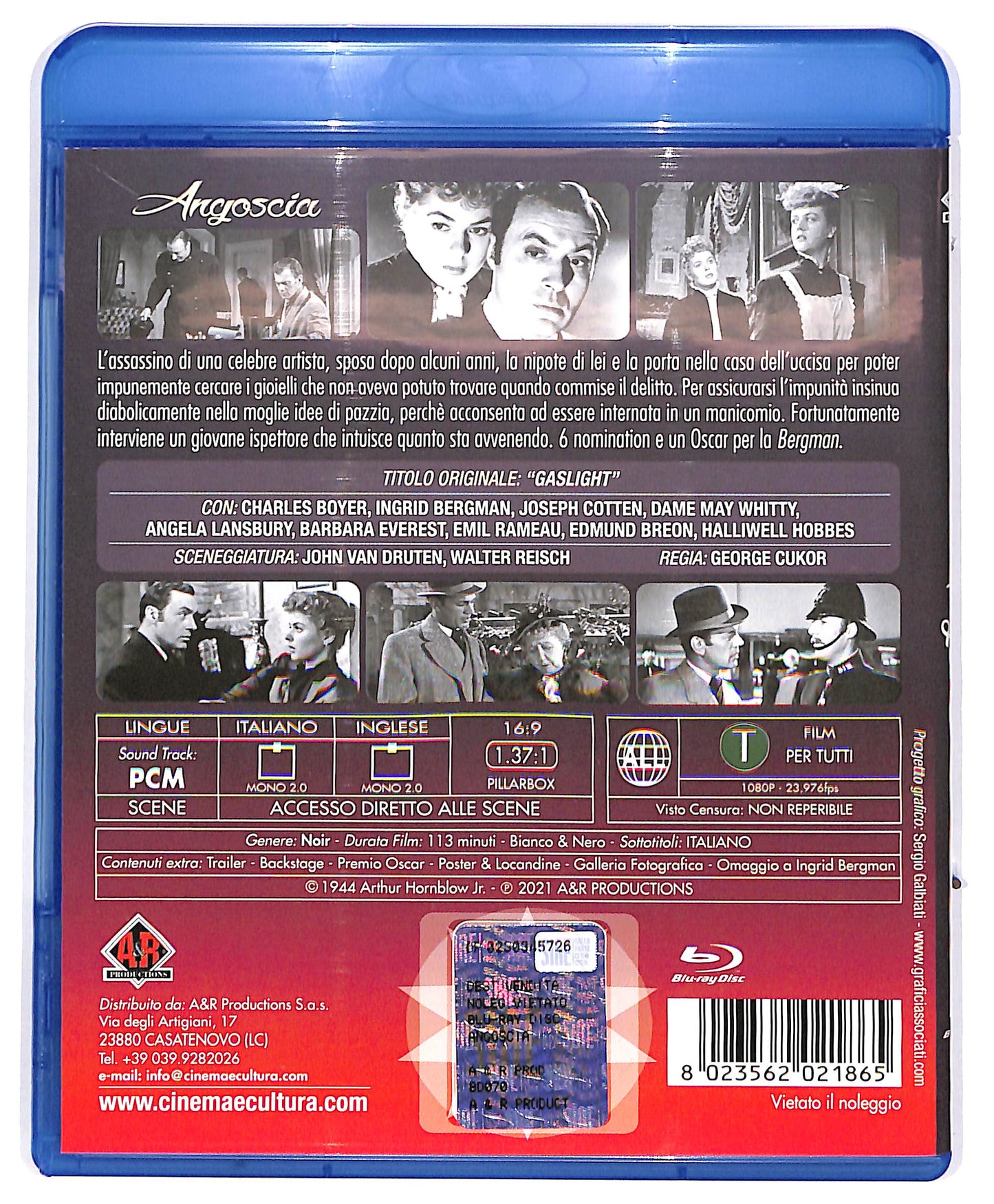 EBOND Angoscia BLURAY DB671622