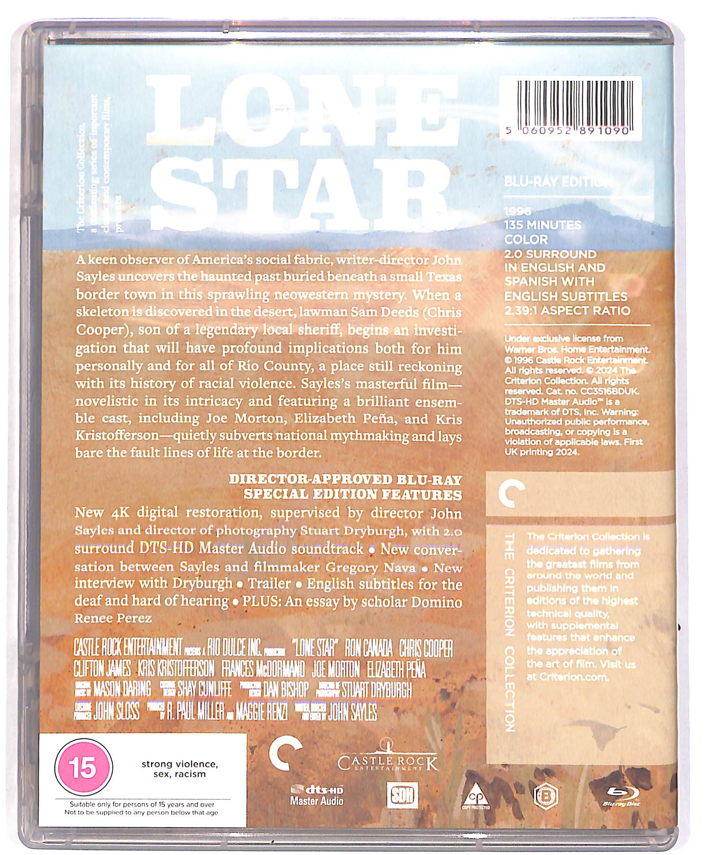 EBOND Lone Star Solo Lingua UK BLURAY DB671641