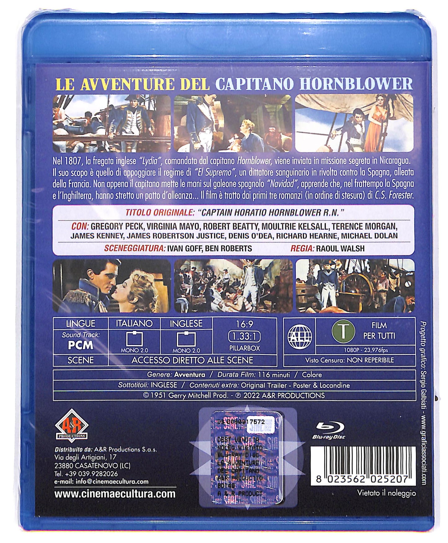 EBOND LE Avventure del Capitano Hornblower BLURAY DB671660