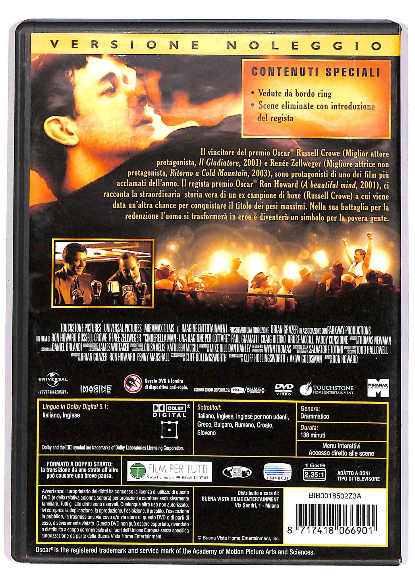 EBOND cinderella man - una ragione per lottare NOLEGGIO DVD DB671907