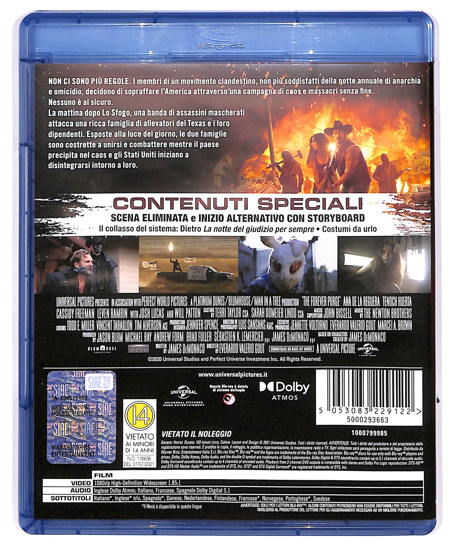 EBOND La notte del giudizio per sempre BLURAY BLURAY DB671922