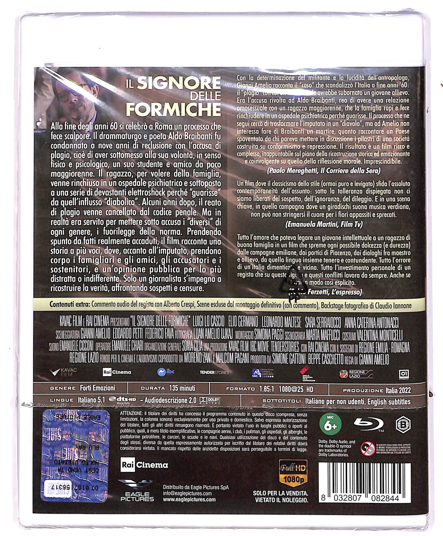 EBOND Il signore delle formiche BLURAY DB671938