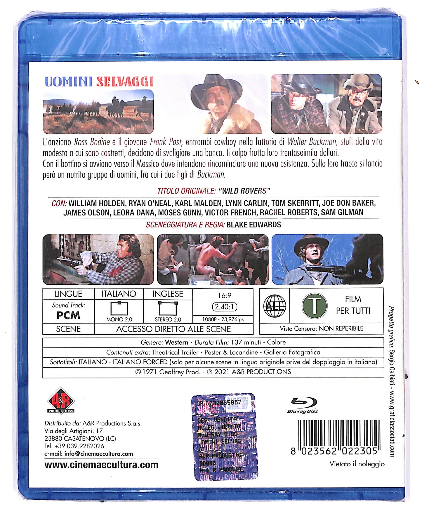 EBOND Uomini Selvaggi BLURAY DB671940