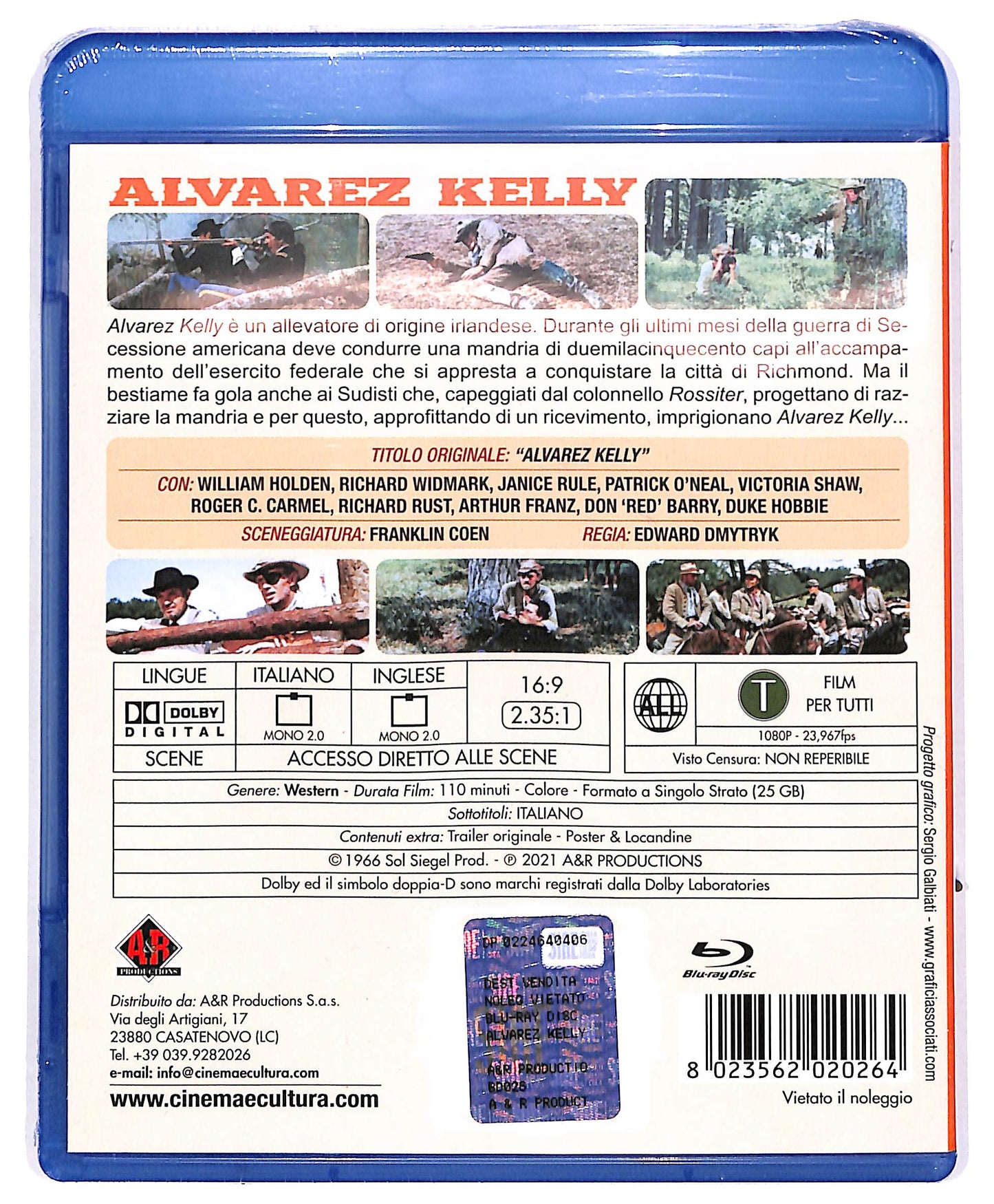 EBOND Alvarez Kelly BLURAY DB671950