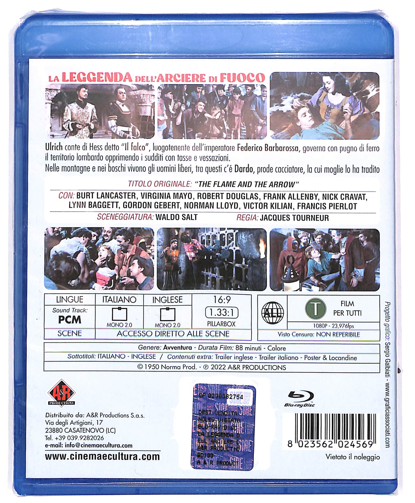 EBOND Leggenda Dell'Arciere Di Fuoco BLURAY DB671956