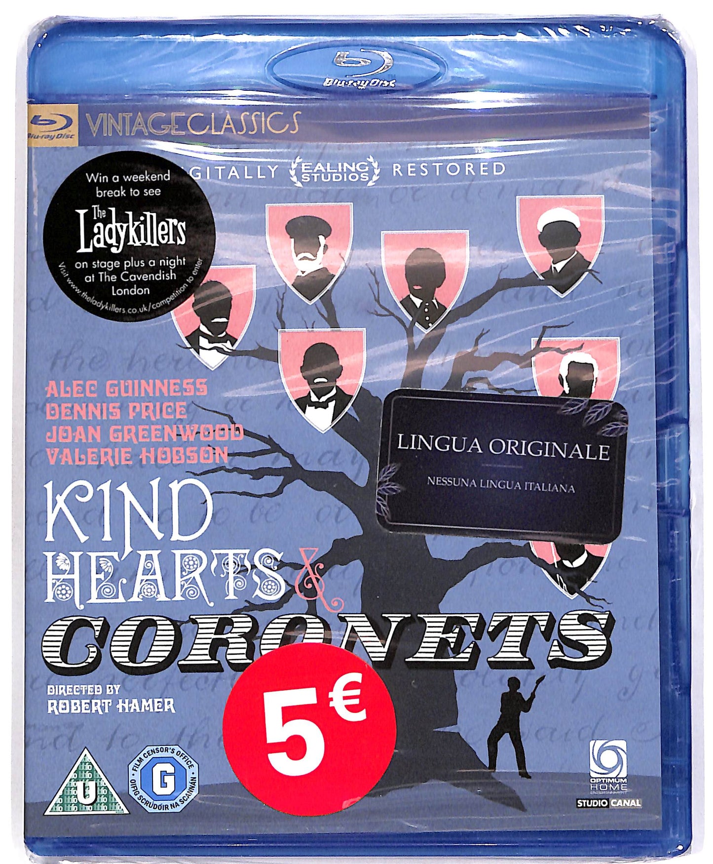 EBOND Kind Hearts & Coronets Lingua UK BLURAY DB672108