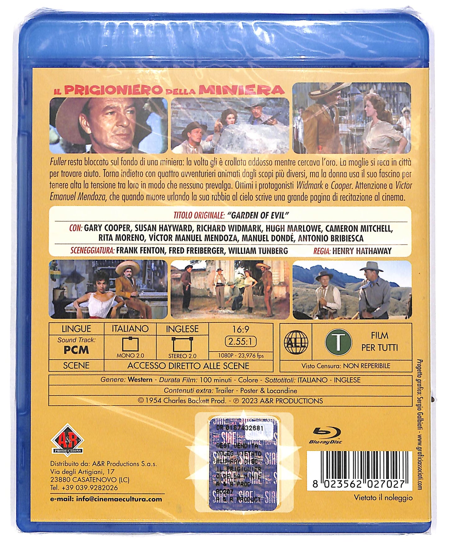 EBOND IL PRIGIONIERO DELLA MINIERA BLURAY DB672119