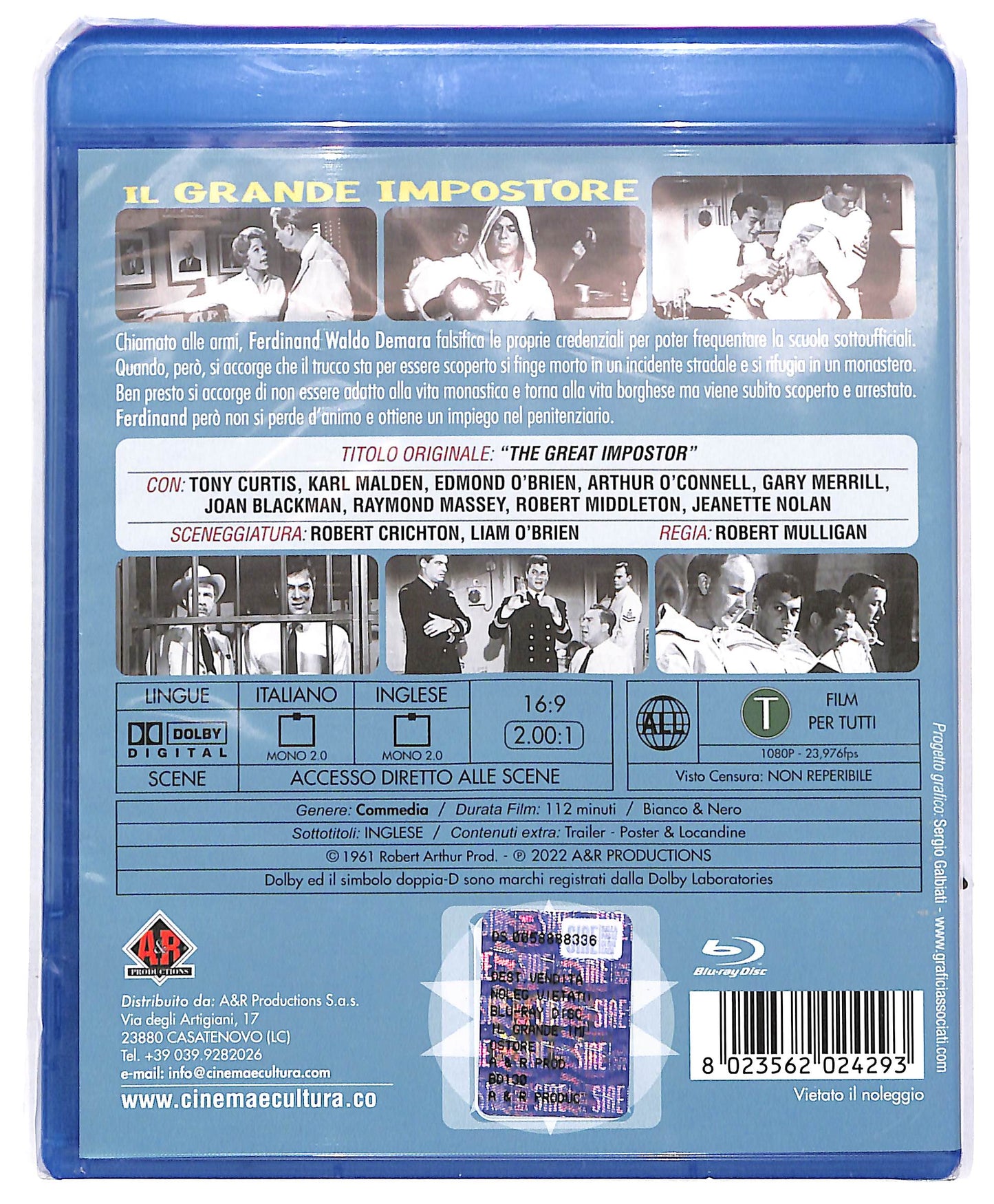 EBOND Il Grande Impostore BLURAY DB672124