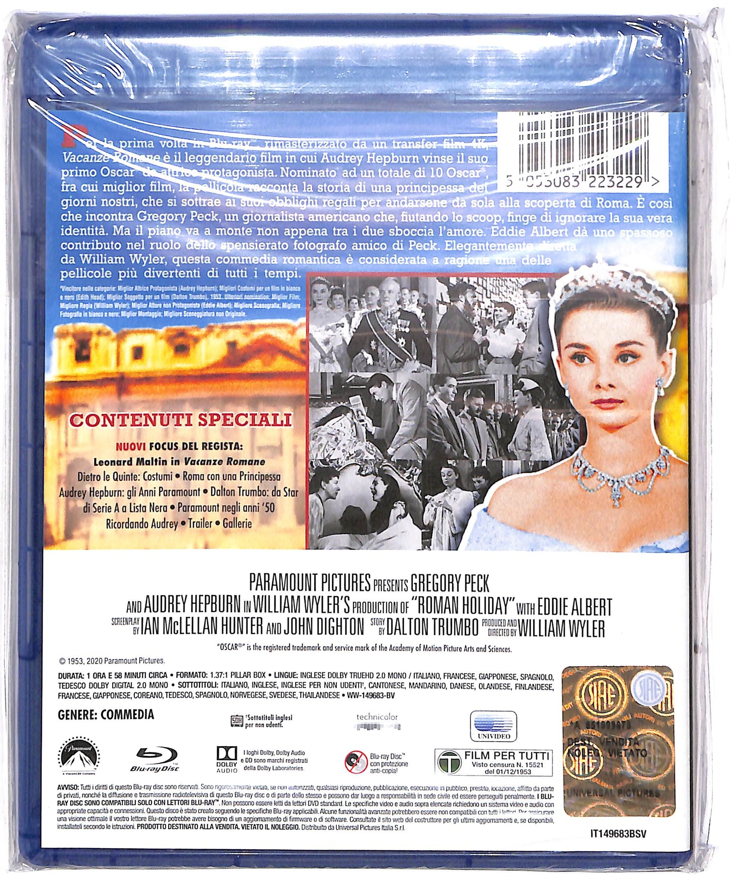 EBOND Vacanze Romane BLURAY DB672132