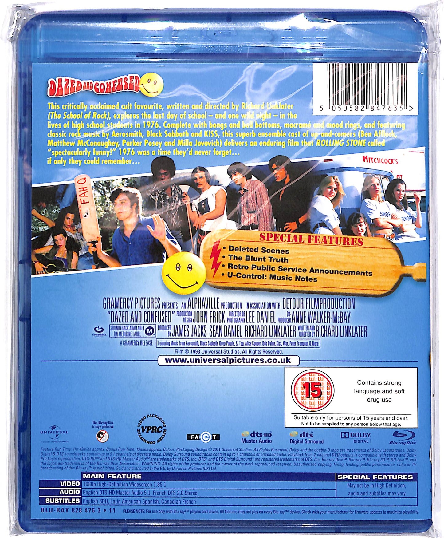 EBOND Dazed And Confused Lingua UK BLURAY DB672136