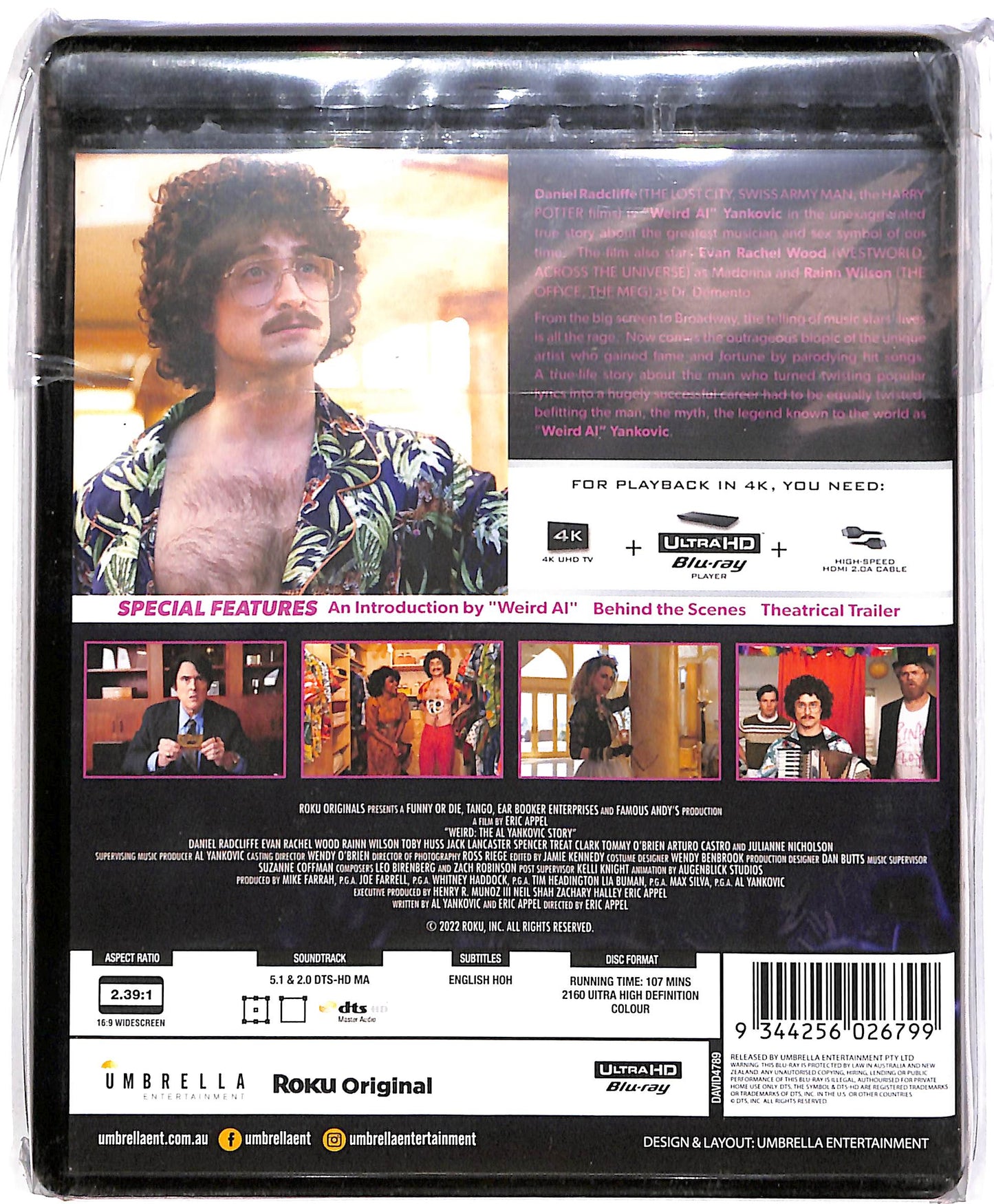 EBOND Weird: The Al Yankovic Story Lingua UK BLURAY DB672150