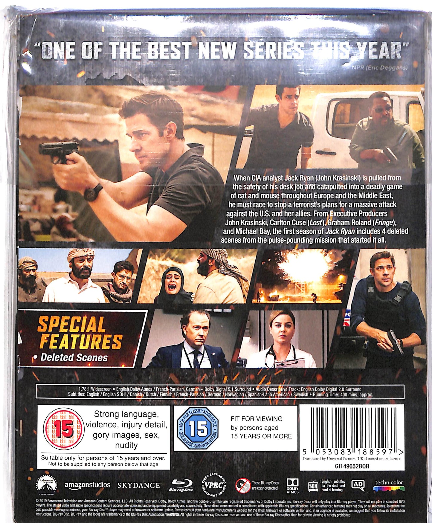 EBOND Jack Ryan Season 1 Lingua UK BLURAY DB672151