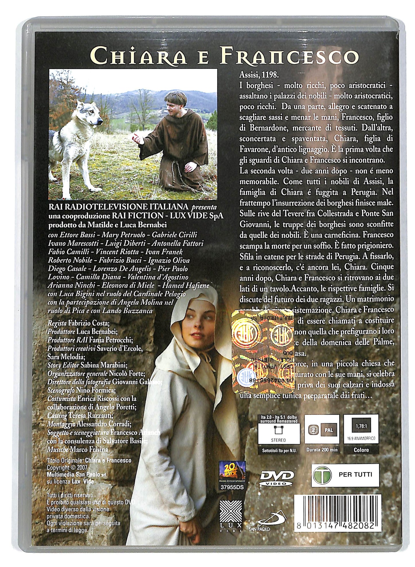 EBOND Chiara e Francesco (Le 2 puntate complete) DVD DB672321