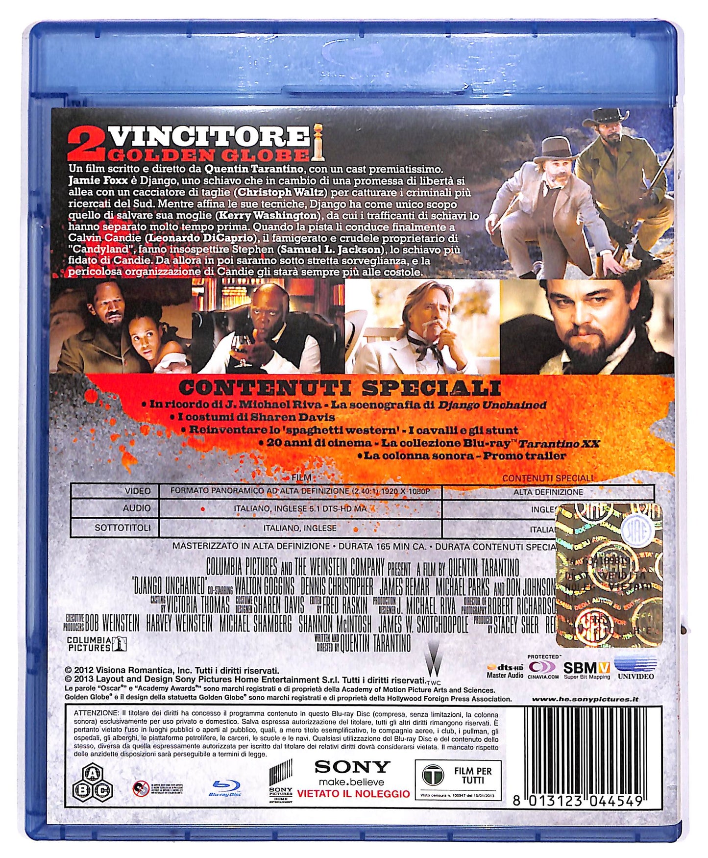 EBOND Django Unchained BLURAY BLURAY DB672405