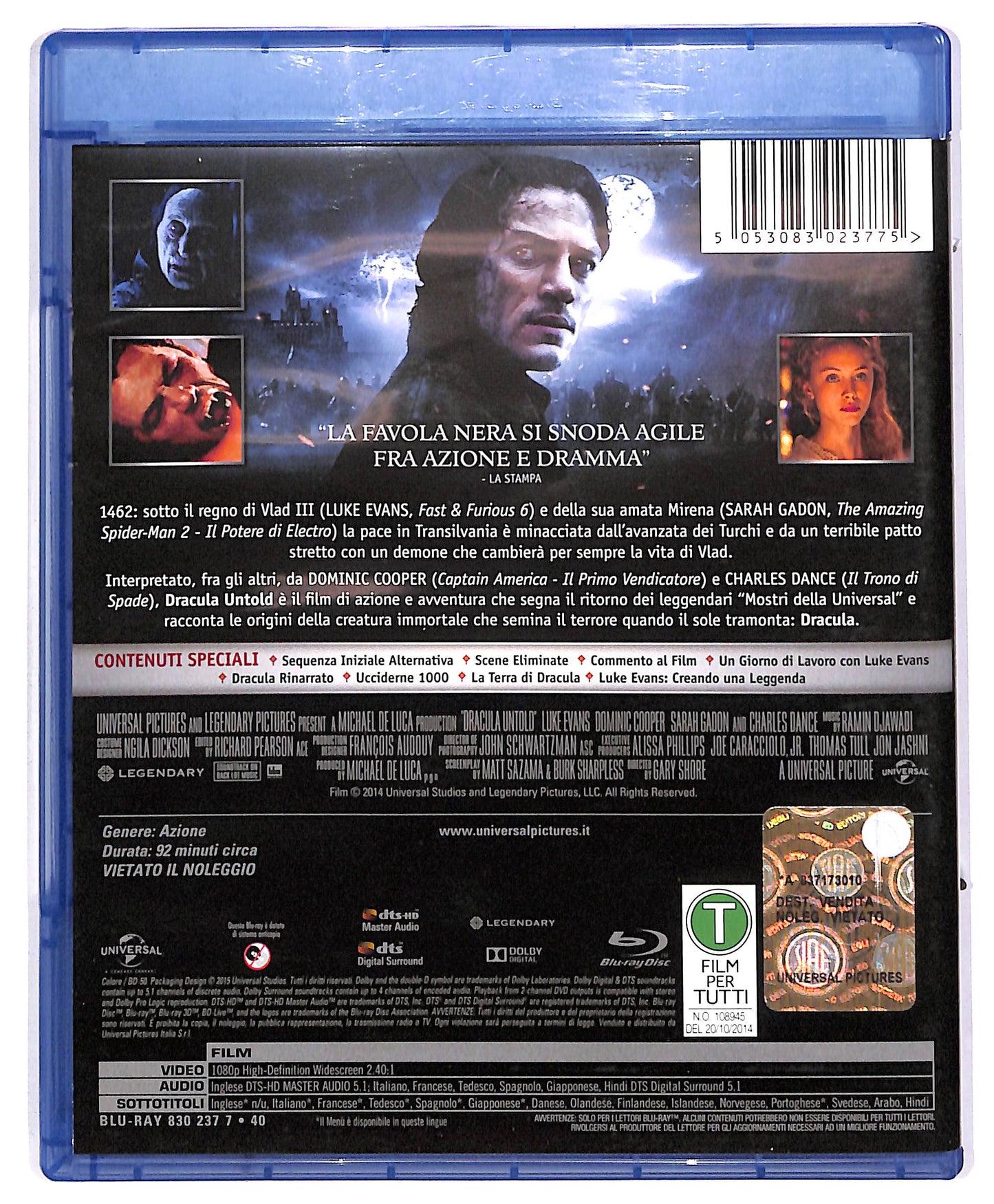EBOND Dracula Untold BLURAY DB672410