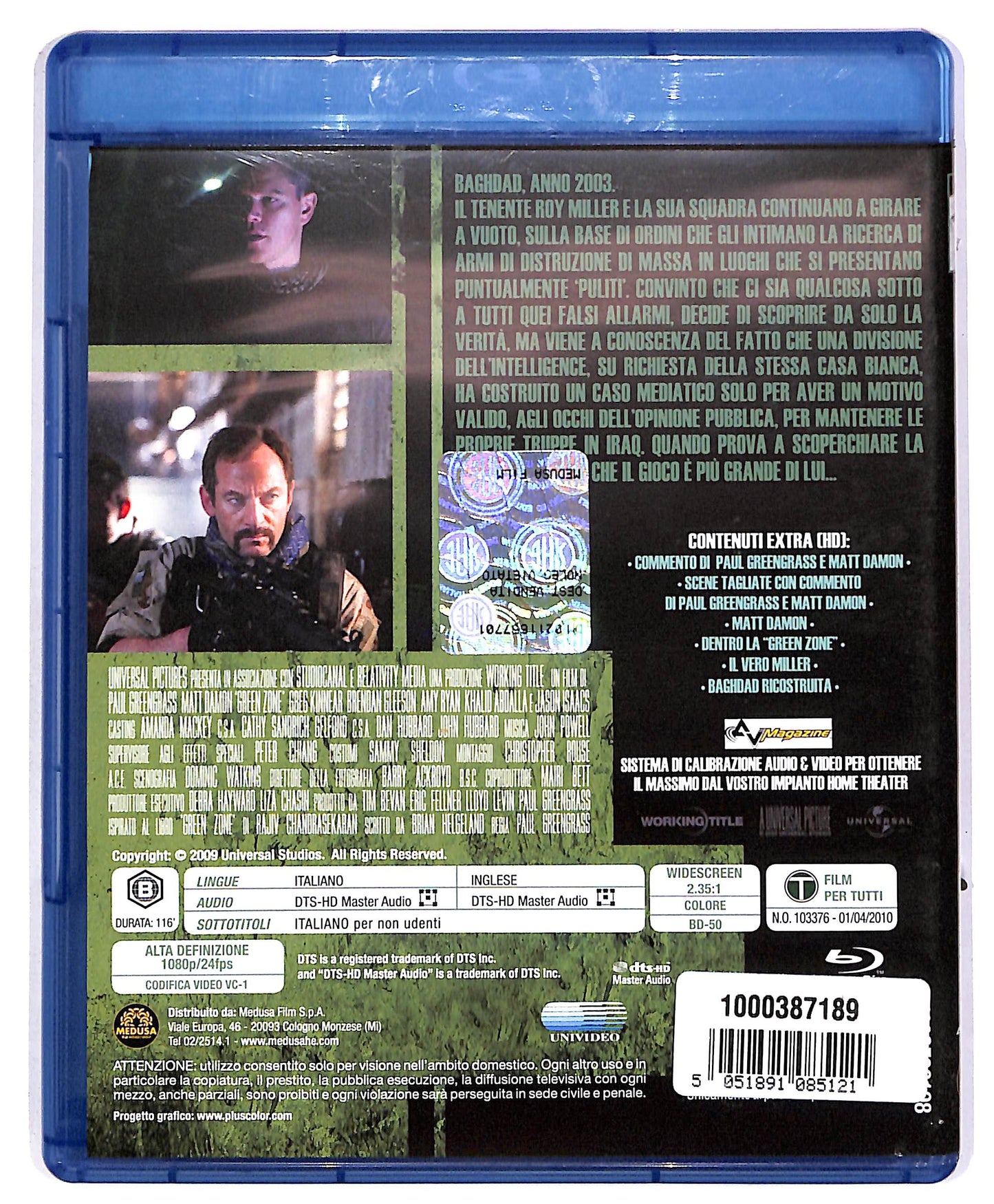 EBOND Green zone BLURAY DB672426