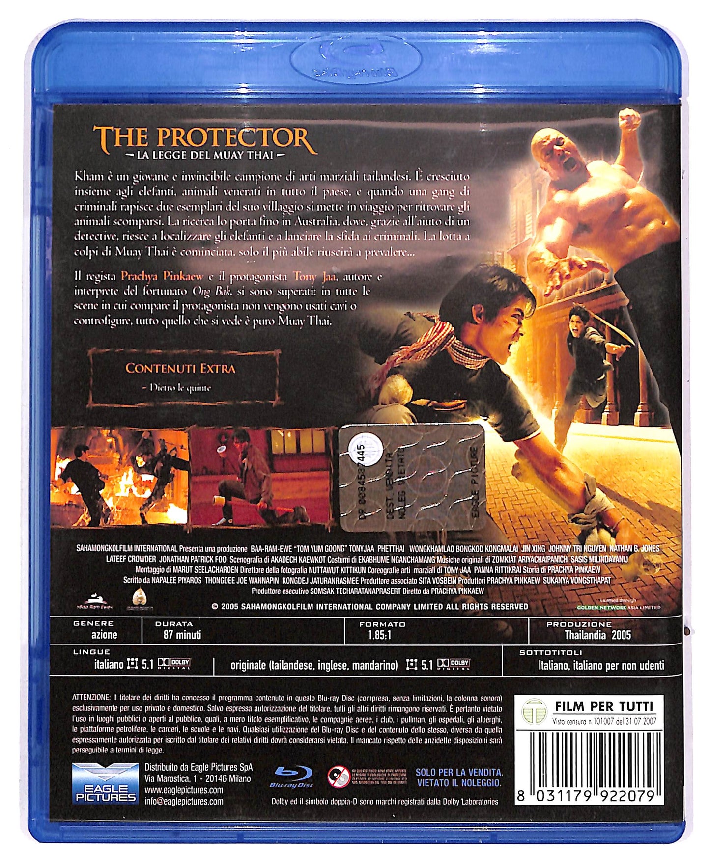 EBOND The Protector - La legge del Muay Thai BLURAY BLURAY DB672430