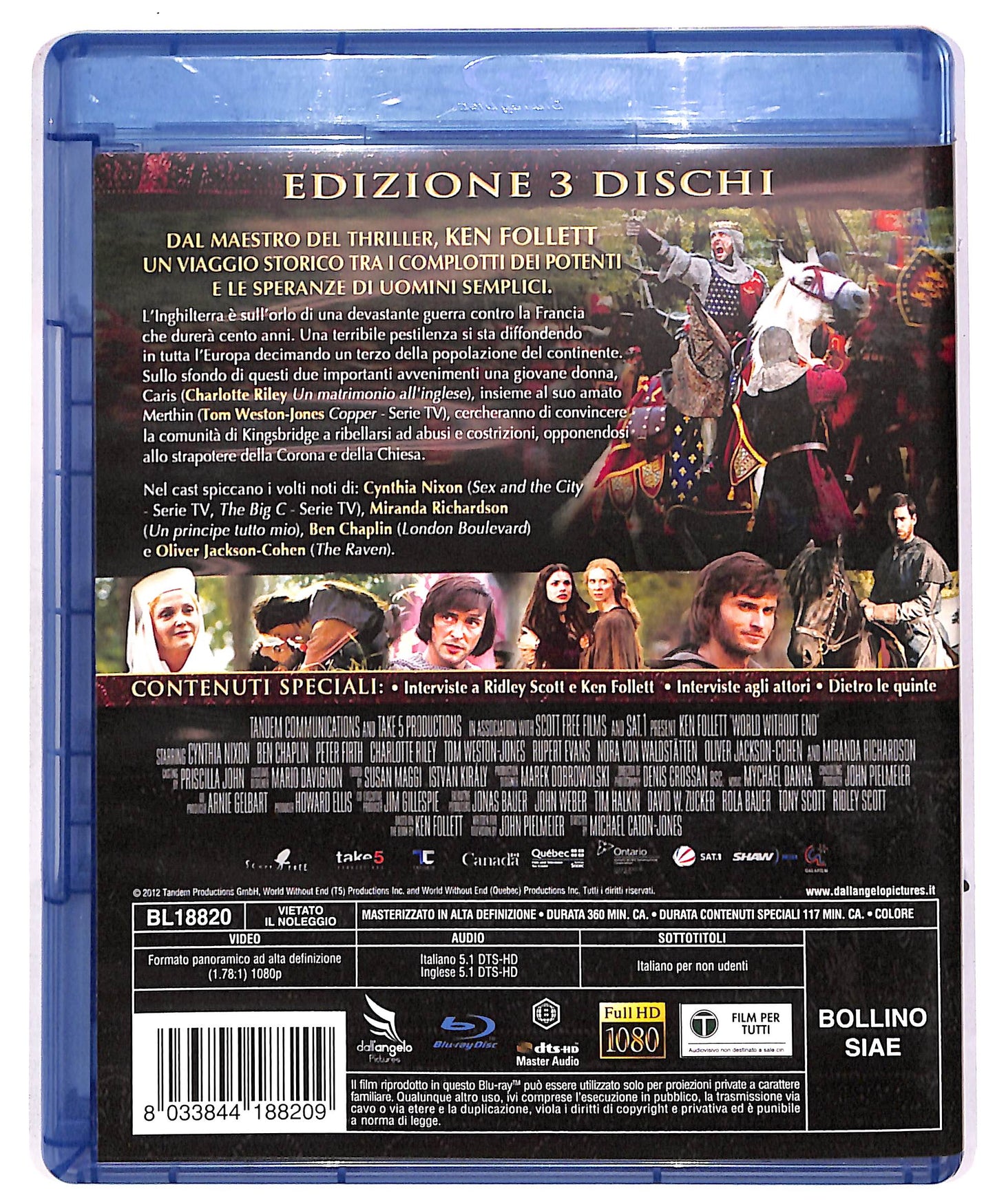 EBOND Mondo senza fine Stagione 01 BLURAY DB672436