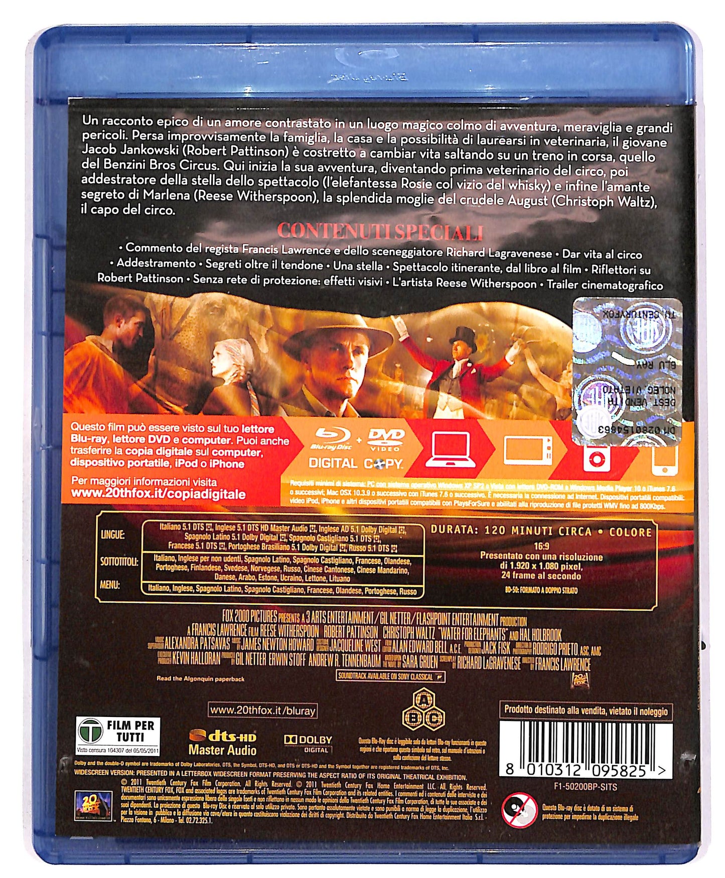 EBOND Come l'acqua per gli elefanti BLURAY BLURAY DB672438