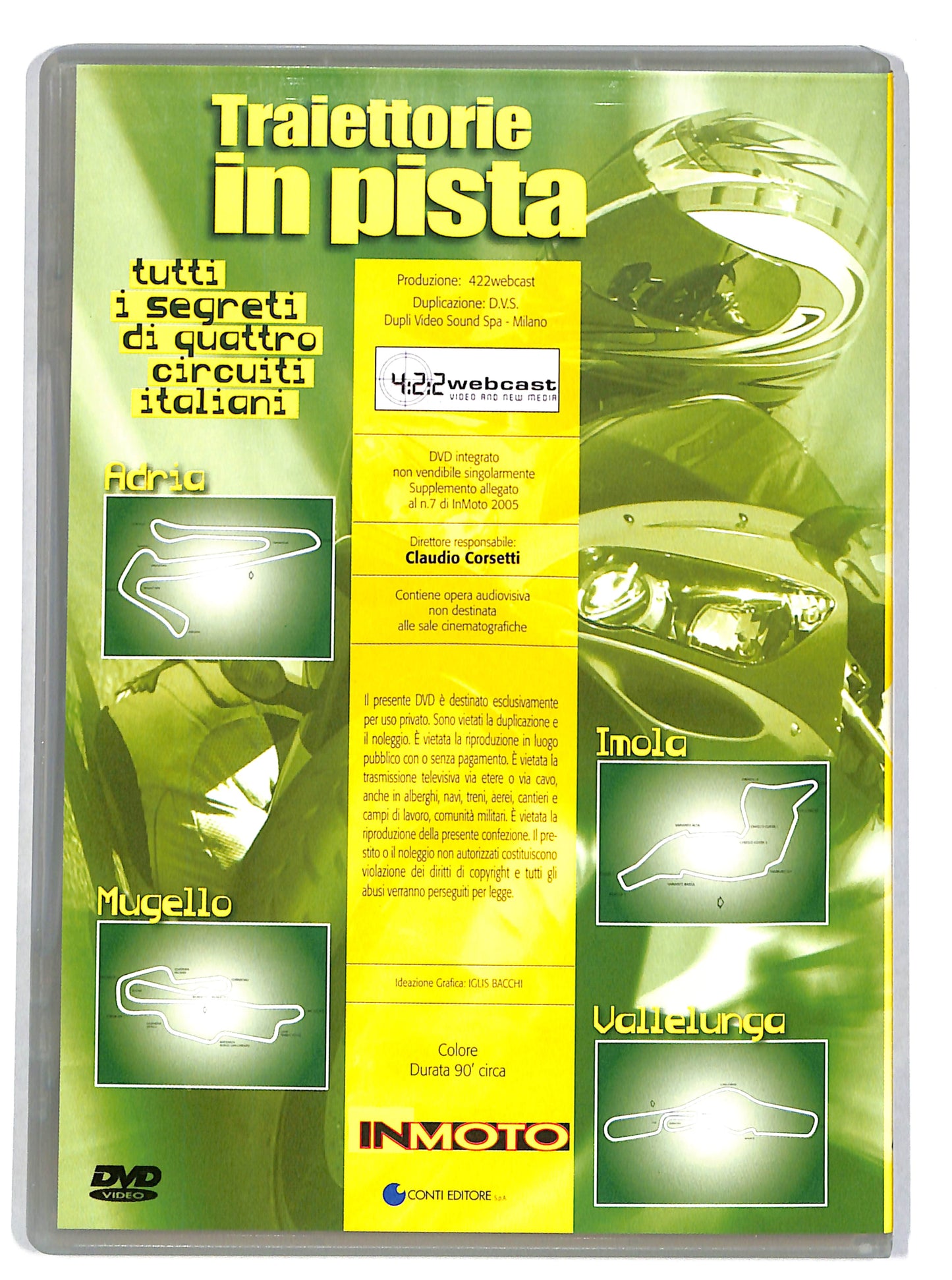 EBOND Traiettorie in pista EDITORIALE DVD DB672610