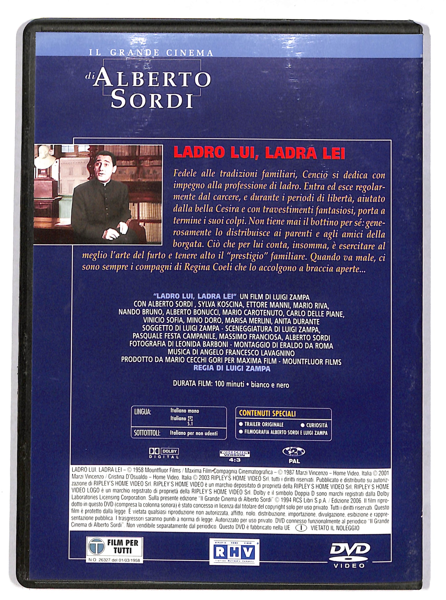 EBOND Ladro lui ladra lei EDITORIALE DVD DB672630