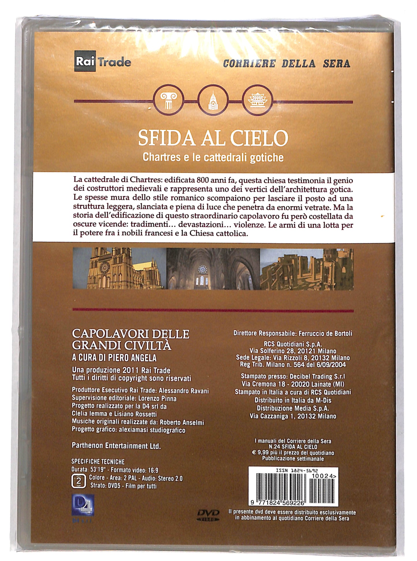 EBOND Sfida al cielo vol 24 - Capolavori delle grandi EDITORIALE DVD DB672636