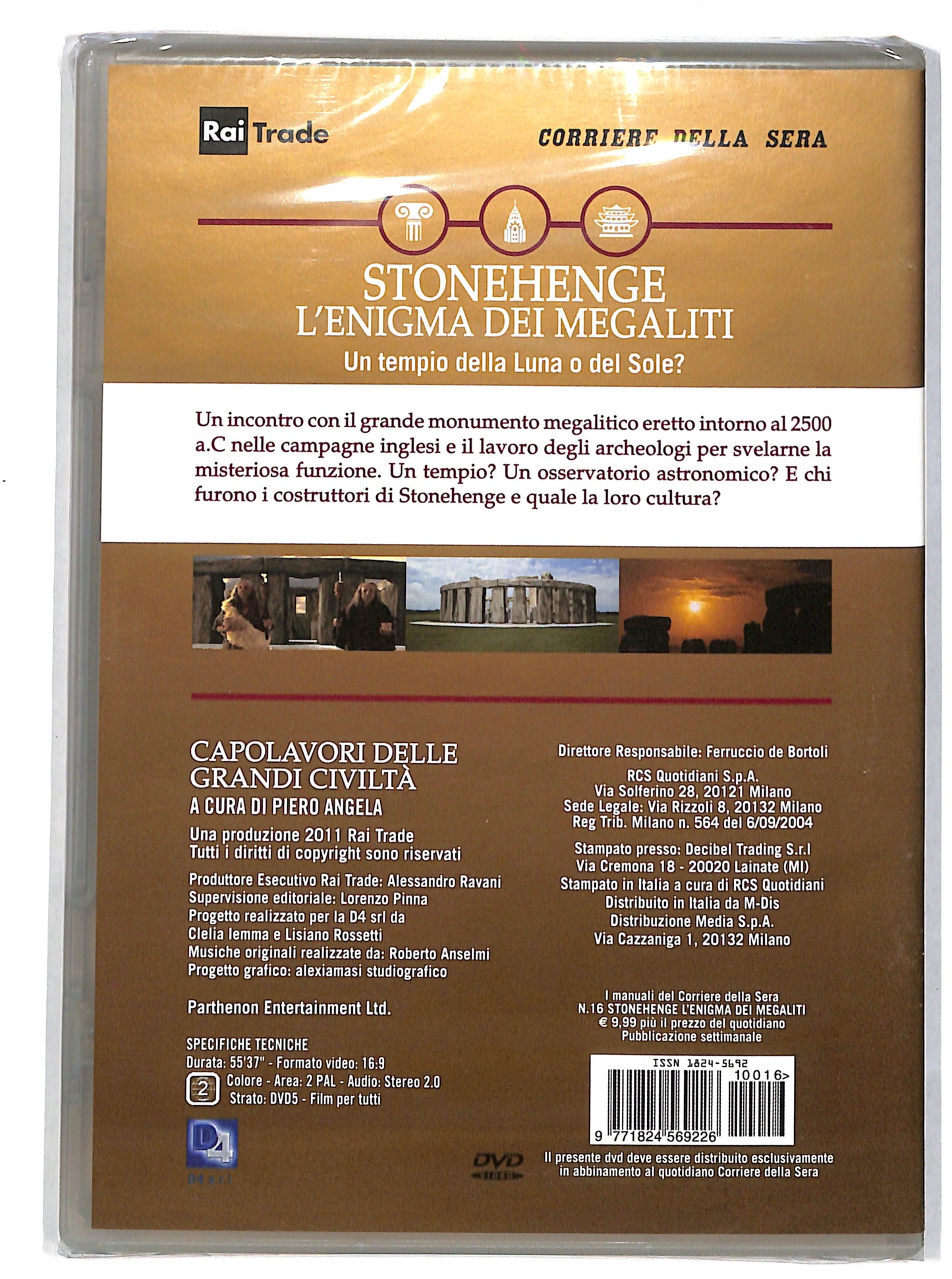 EBOND Stonehenge - L'enigma dei megaliti vol 16 EDITORIALE DVD DB672642