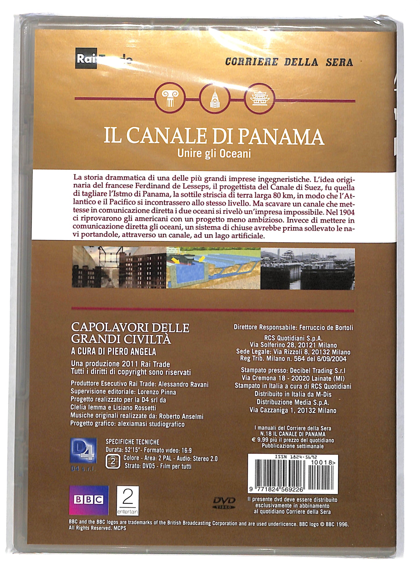 EBOND Il canale di Panama Vol 18 - unire gli oceani EDITORIALE DVD DB672644