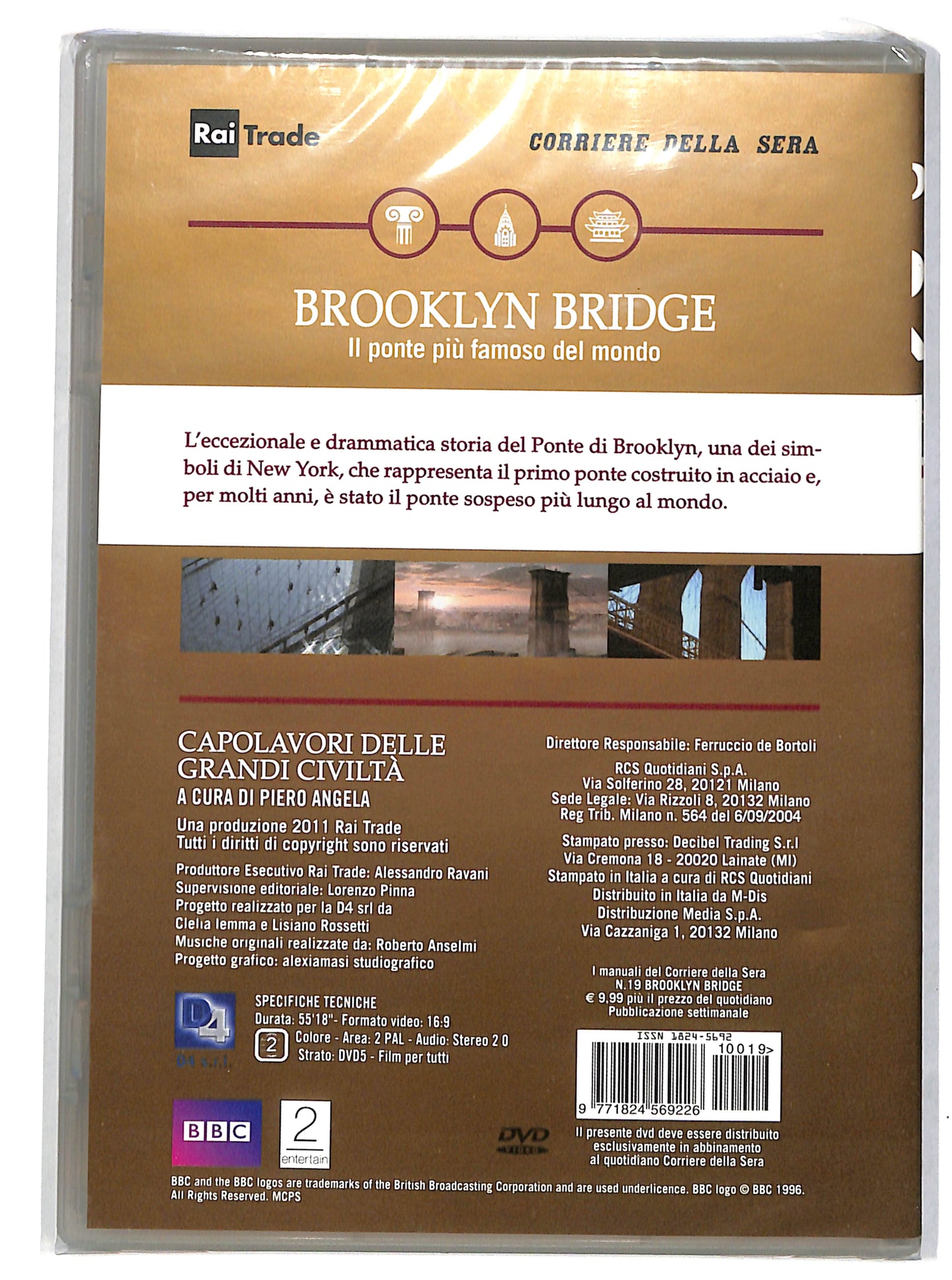 EBOND Brooklyn Bridge vol 19 - il ponte piu famoso del EDITORIALE DVD DB672645