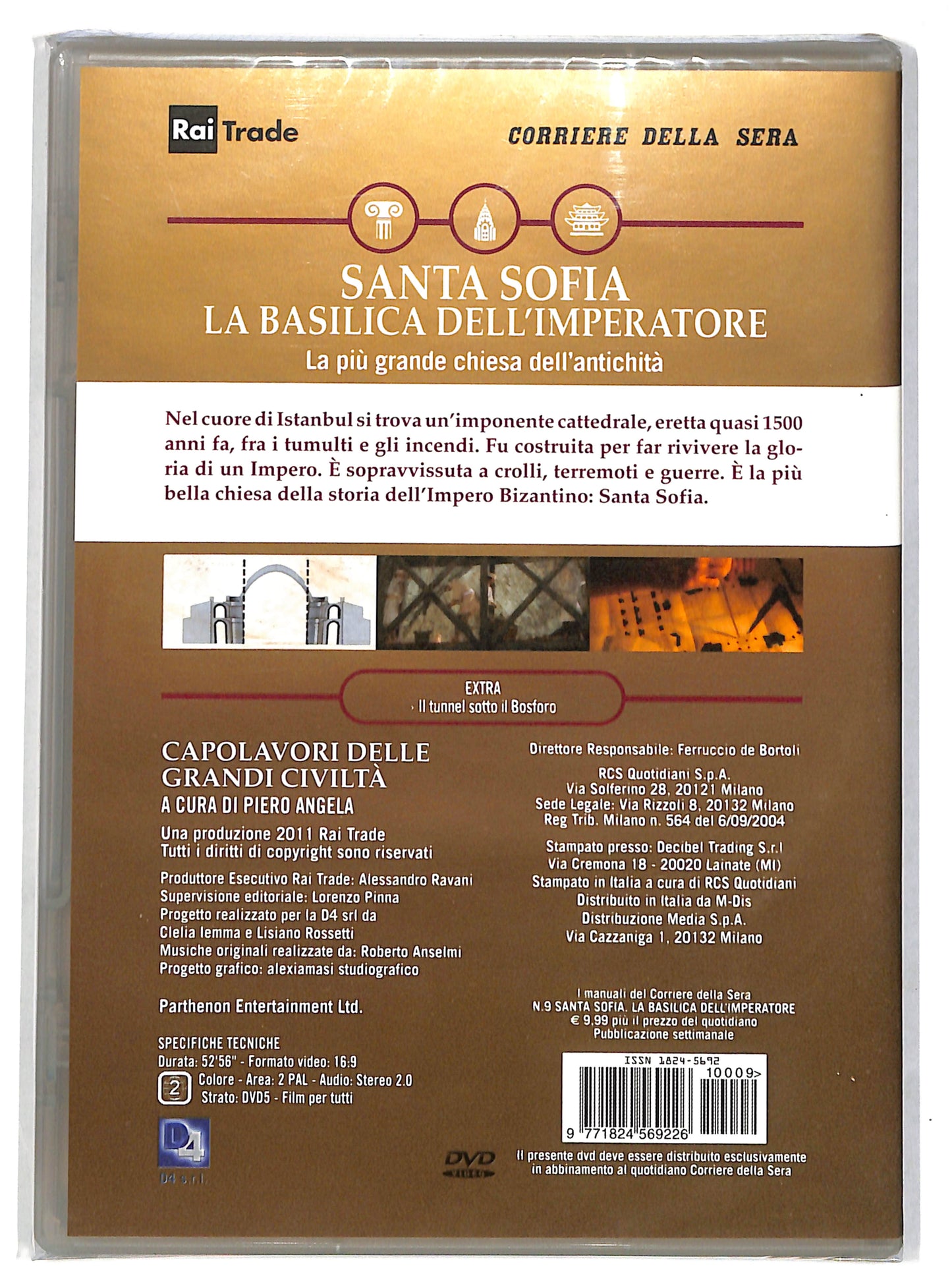 EBOND Santa Sofia - la basilica dell'imperatrice vol 9 EDITORIALE DVD DB672650