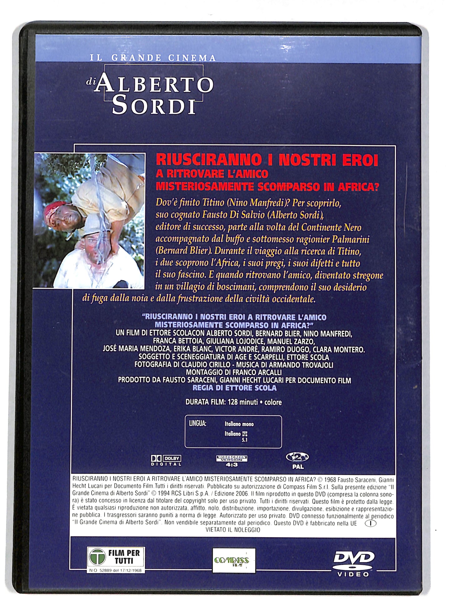 EBOND Riusciranno i nostri eroi a ritrovare l'amico EDITORIALE DVD DB672656