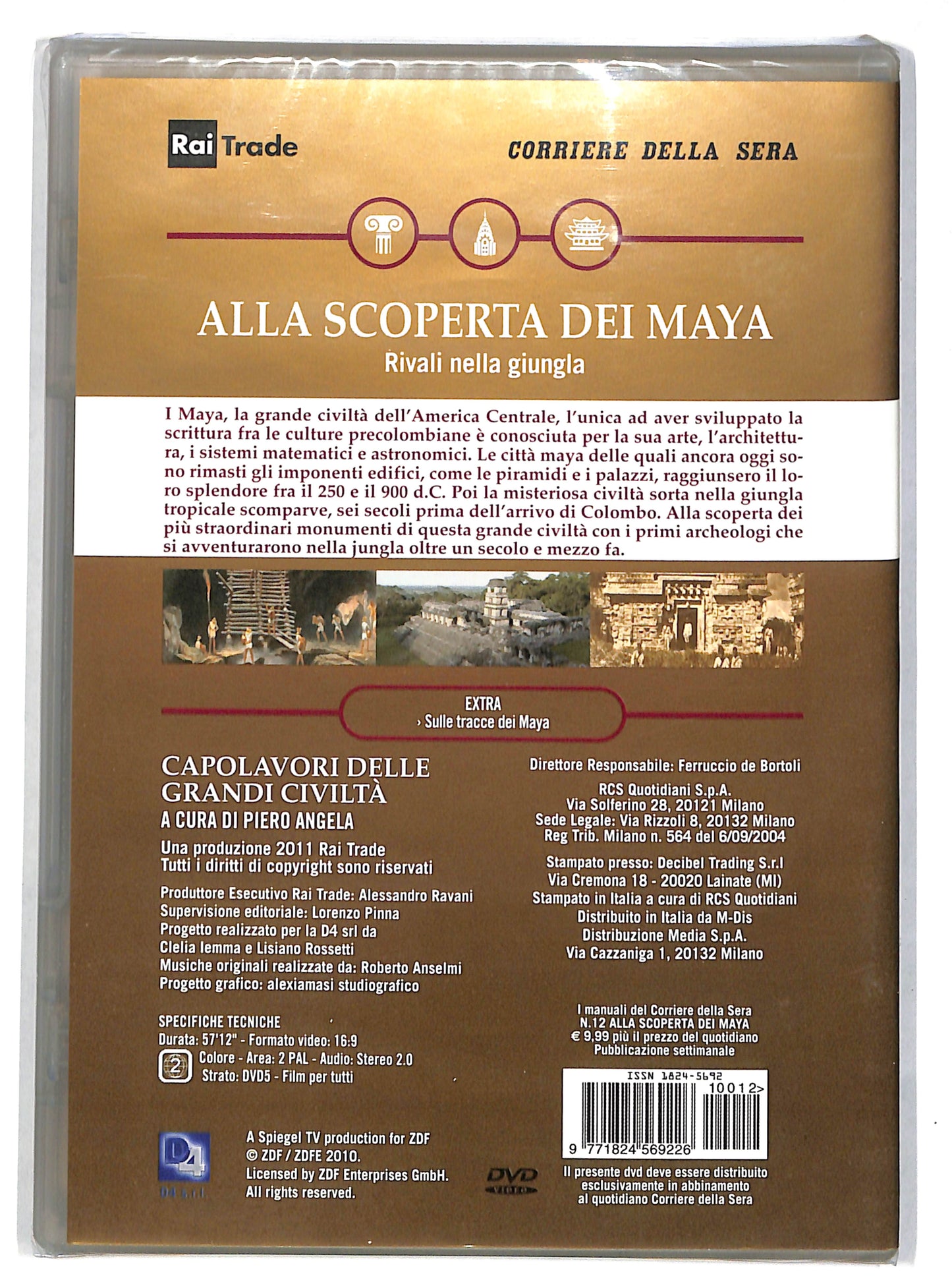 EBOND Alla scoperta dei Maya - Rivali nella giungla EDITORIALE DVD DB672662